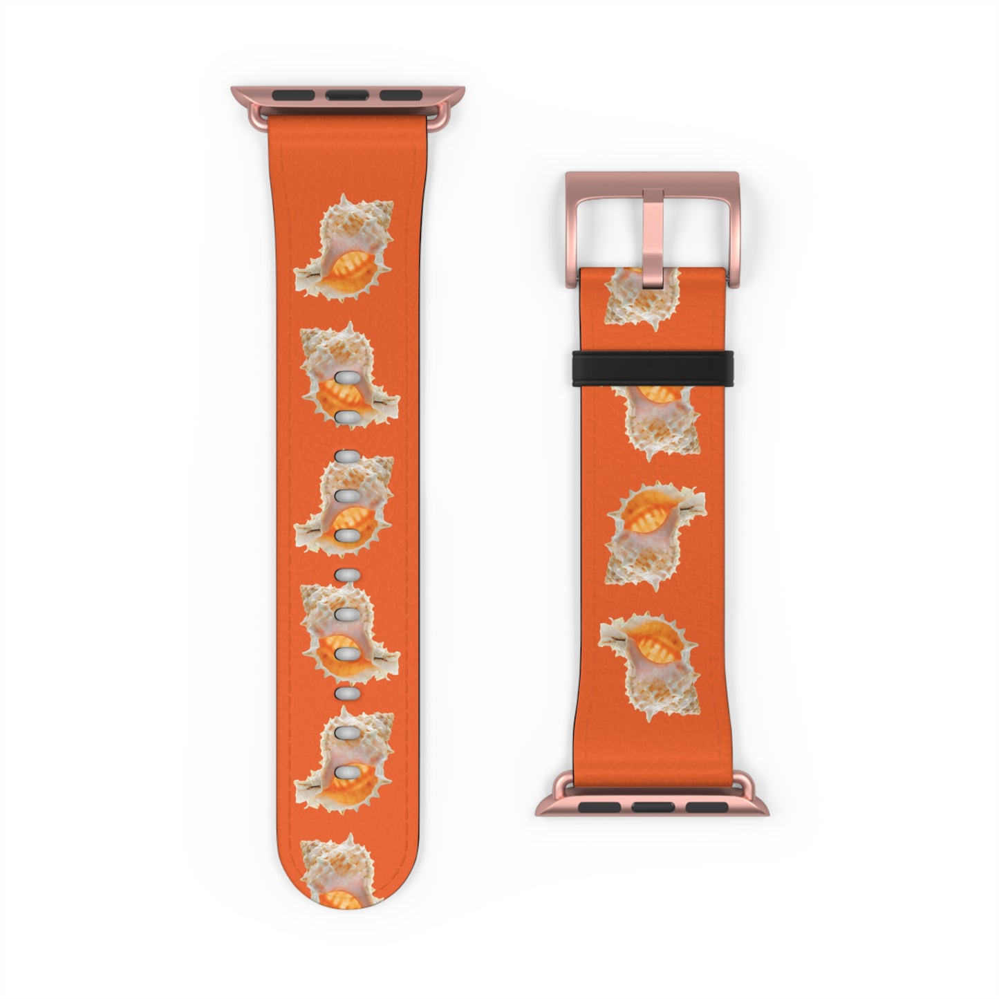 Apple Watch Band - Conch Seashell, orange