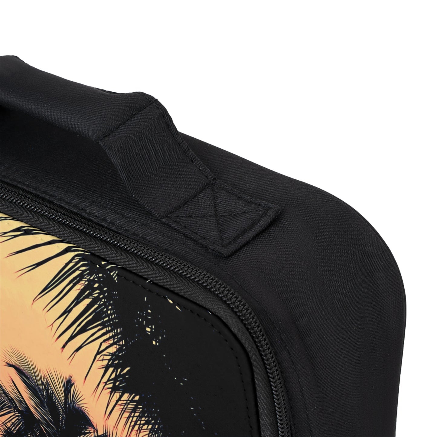 Palm Glow Lunch Bag - Eco-Friendly Insulated Tote, Adult and Child Lunchbox / Perfect for Picnics, Beach Outings