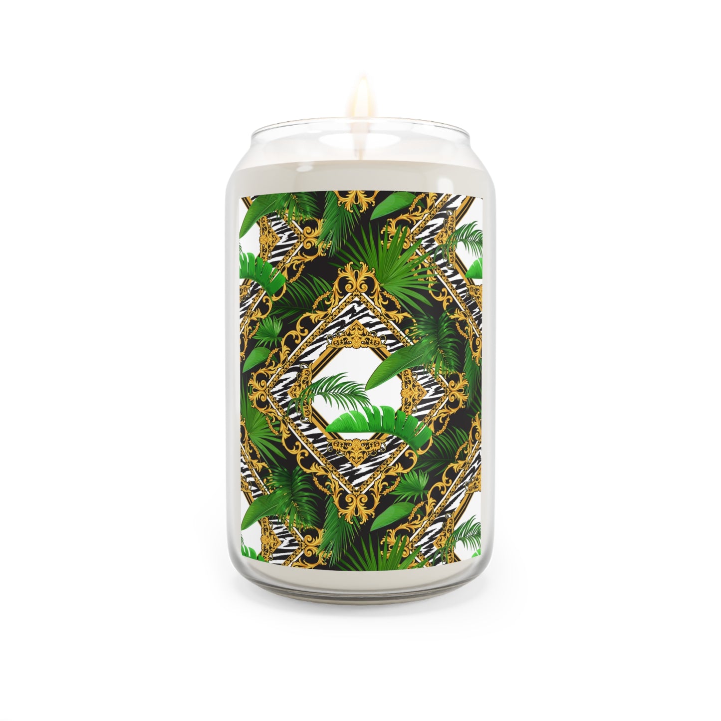 Scented Candle, 13.75oz - Jungle Luxe White