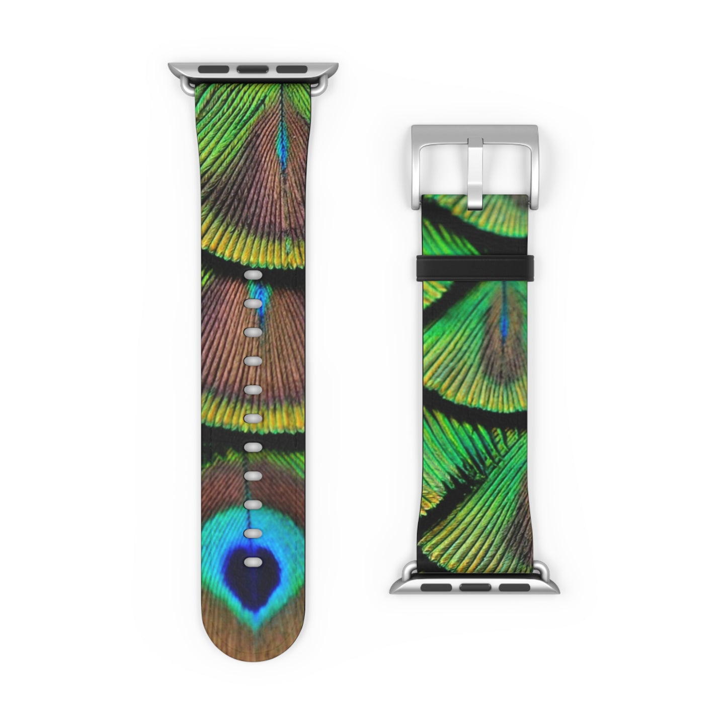 Apple Watch Band - Peacock Feather Party