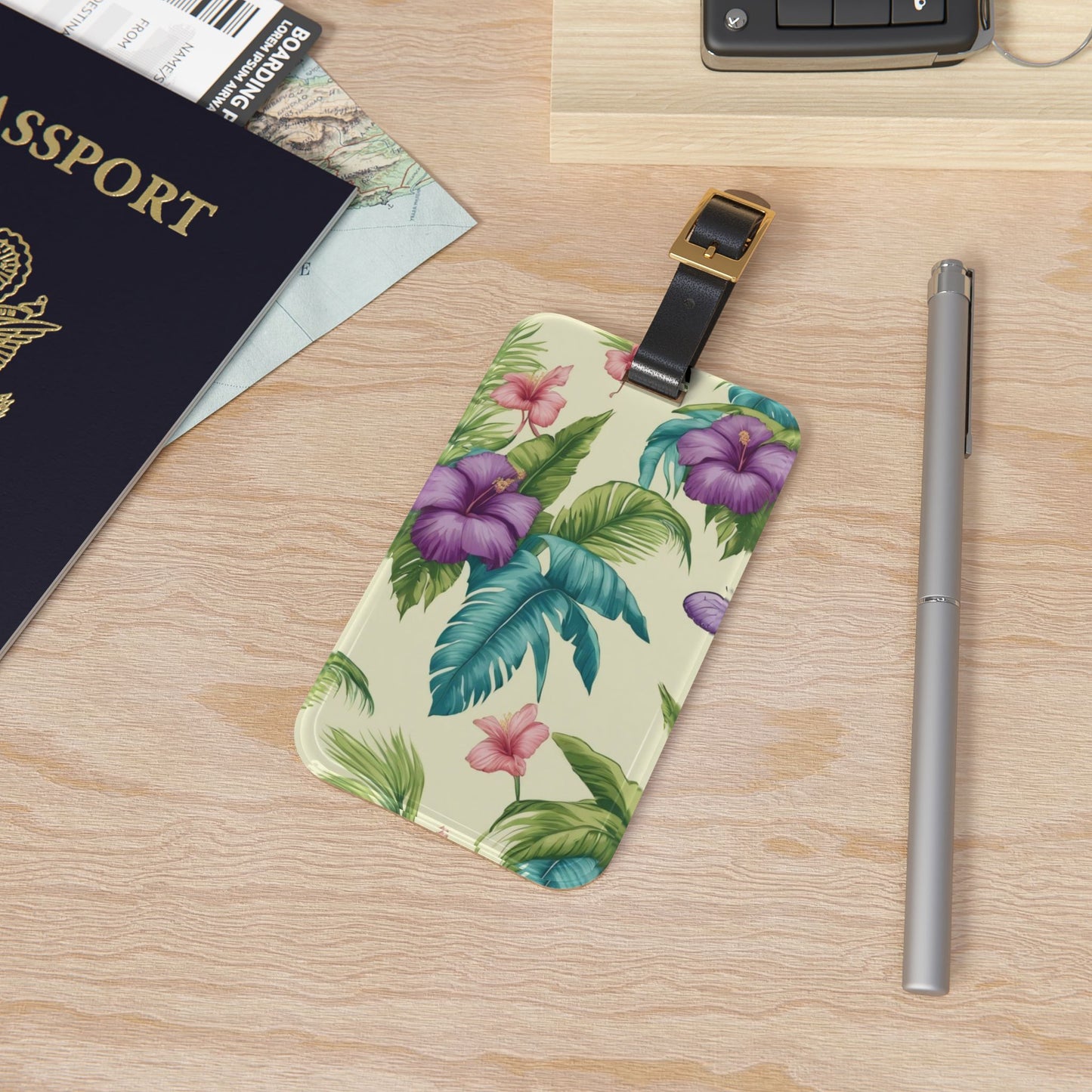 Luggage Tag - Mary's Garden Toile