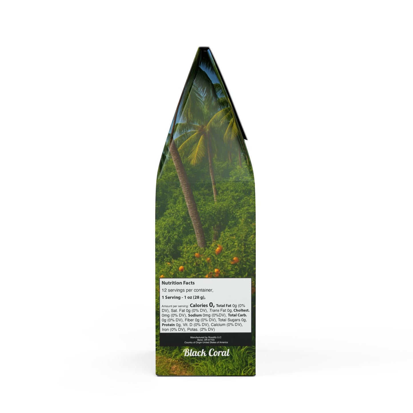 Black Coral Blend™ (Dark French Roast) Specialty Grade Craft Coffee / Beach Citrus Grove