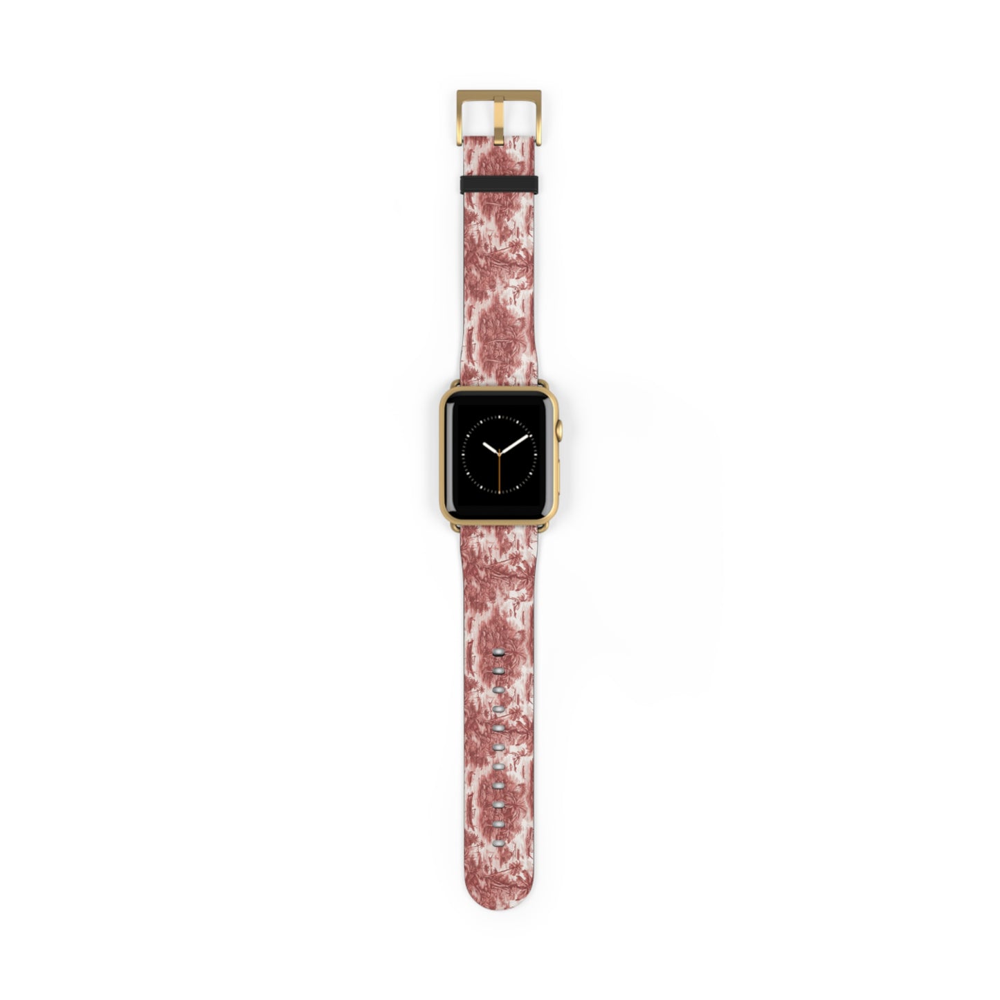 Apple Watch Band - Tropical Toile, russet