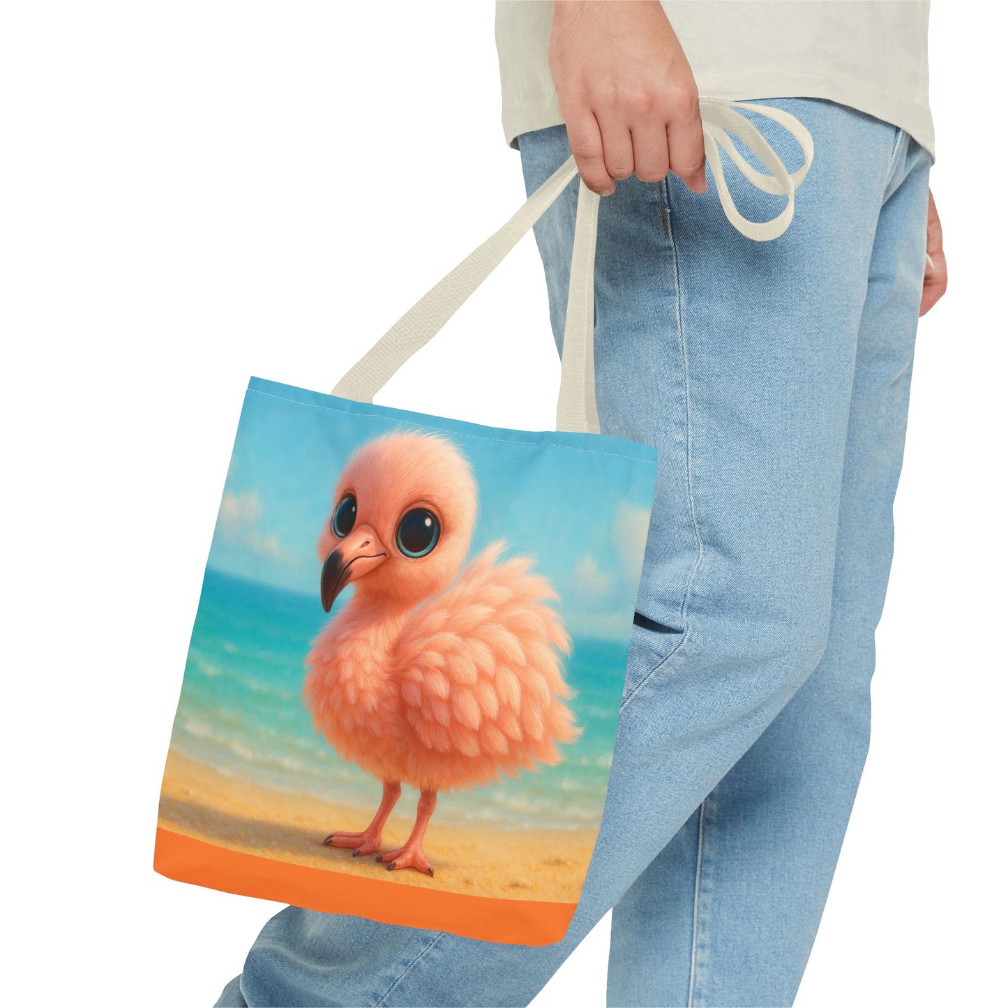 Baby Flamingo Tote Bag - 3 Sizes