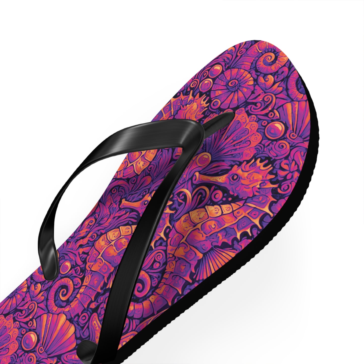 Flip Flops - Seahorses/Heatwave