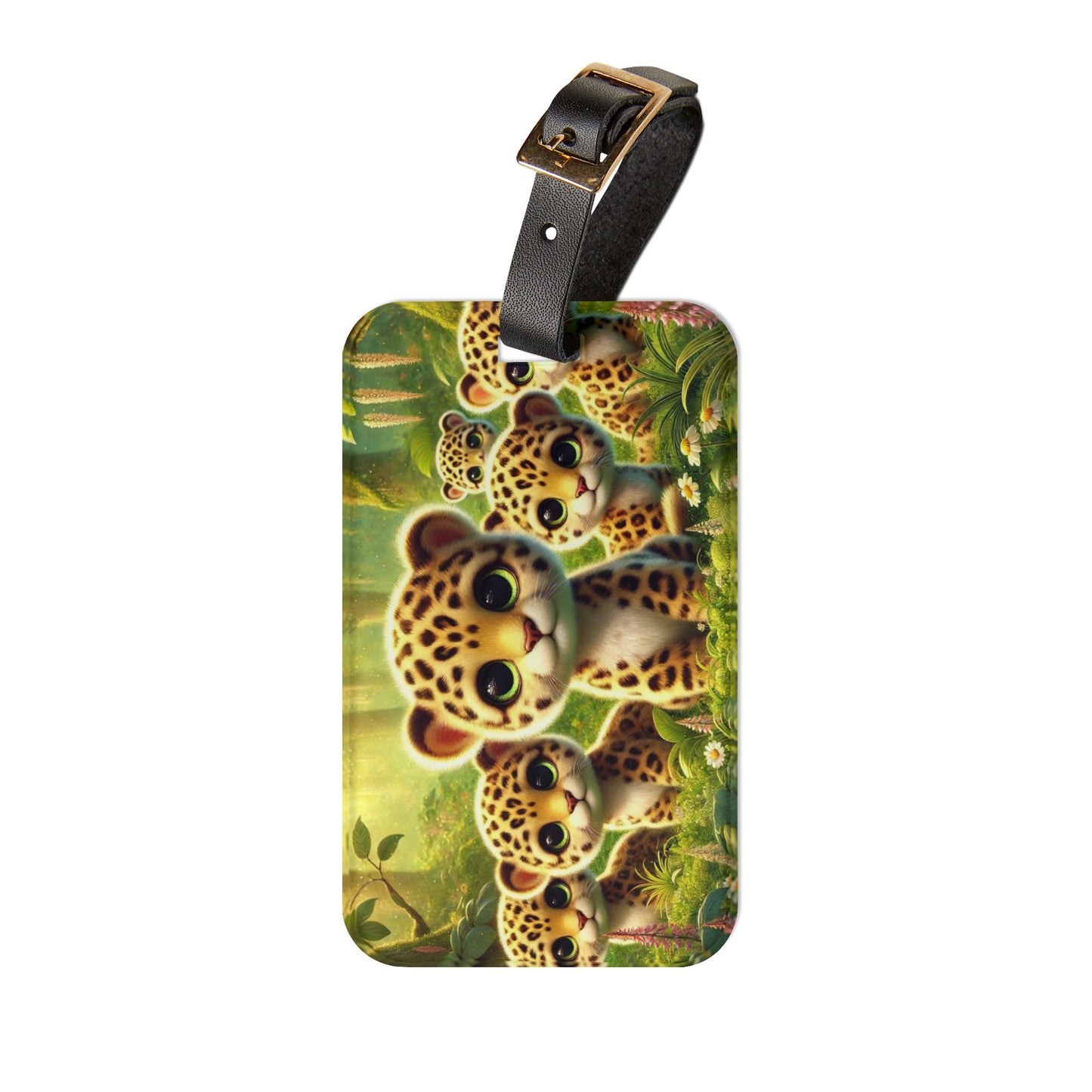 Luggage Tag - Baby Jaguar Party