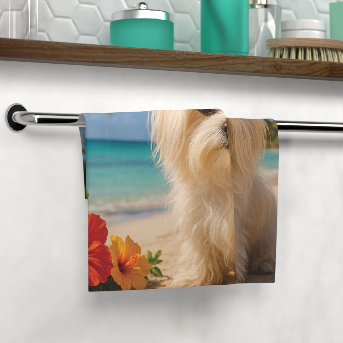 Face Towel - Puppy Ariel