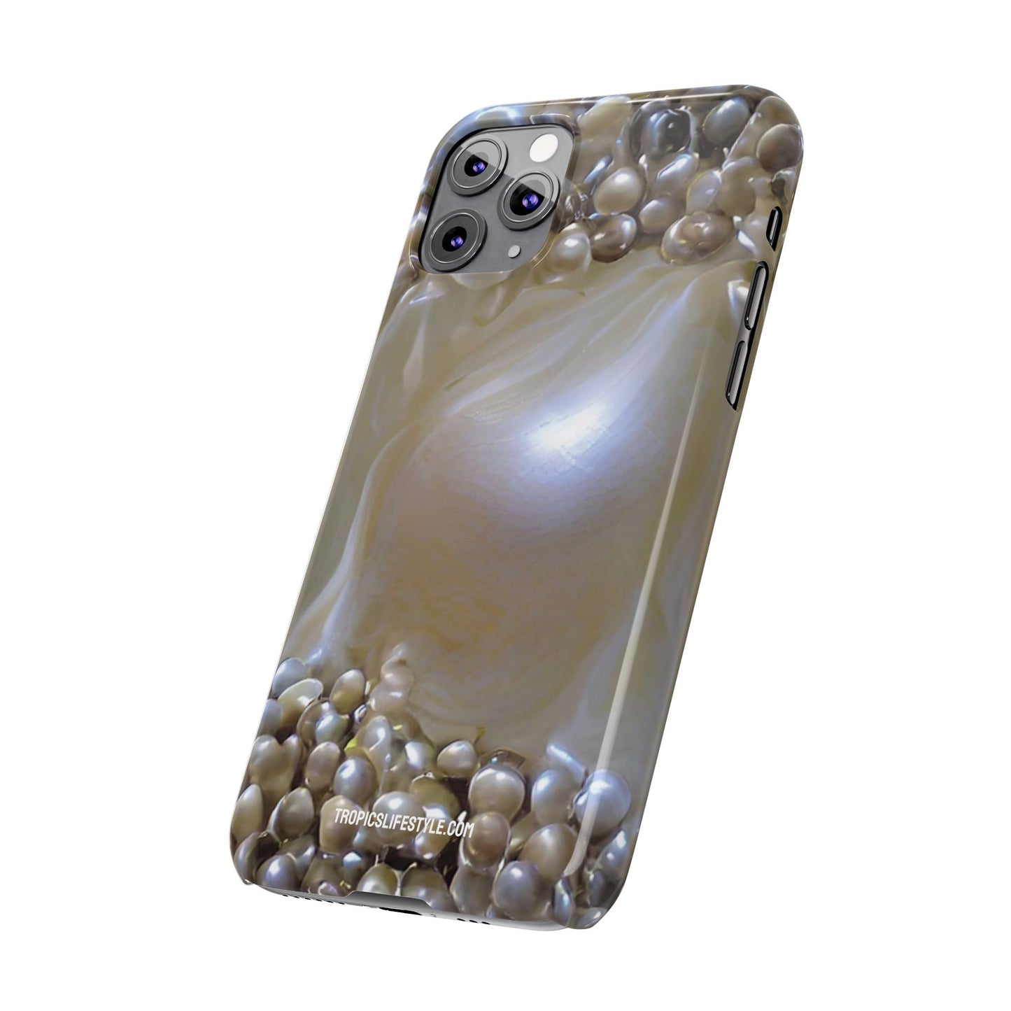 Slim Phone Cases - Natural Pearls Dream