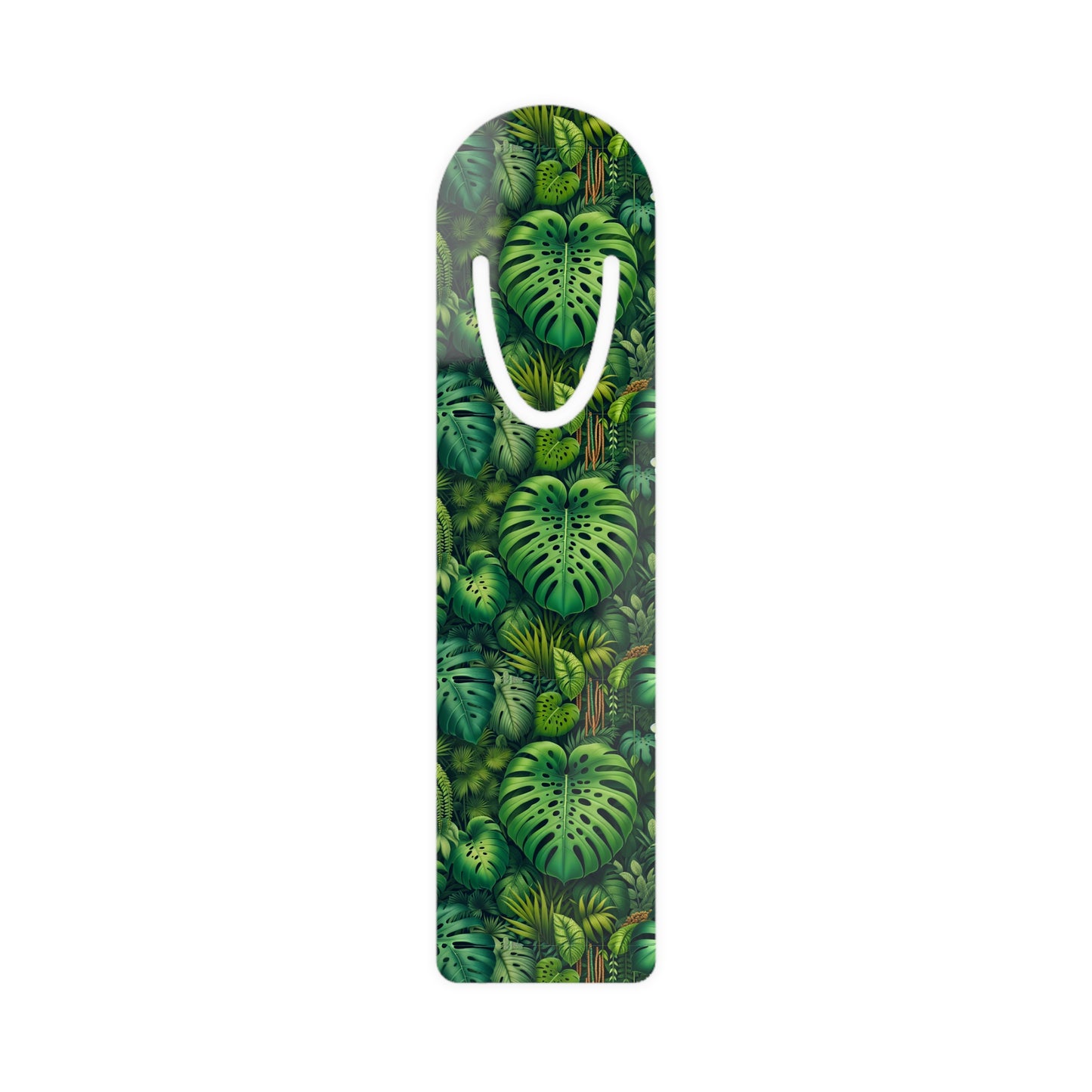 Bookmark - Aluminum, Rainforest Greenery