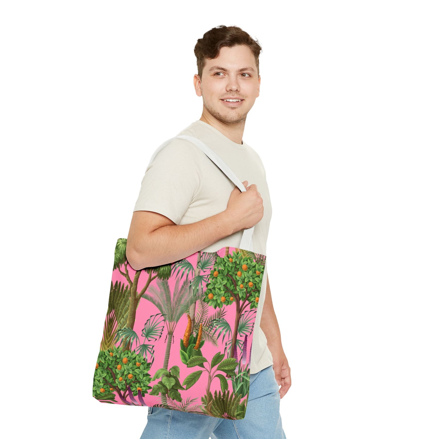 Rainforest Pinks Tote Bag - 3 Sizes