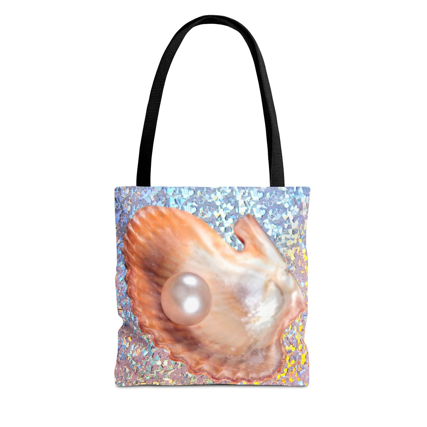 Disco Peach Pearl & Shell Tote Bag - 3 Sizes