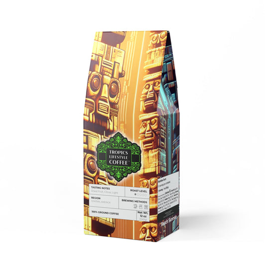 Beach Sunrise Blend™ (Light Roast) Specialty Grade Craft Coffee / Techno Tiki Totems