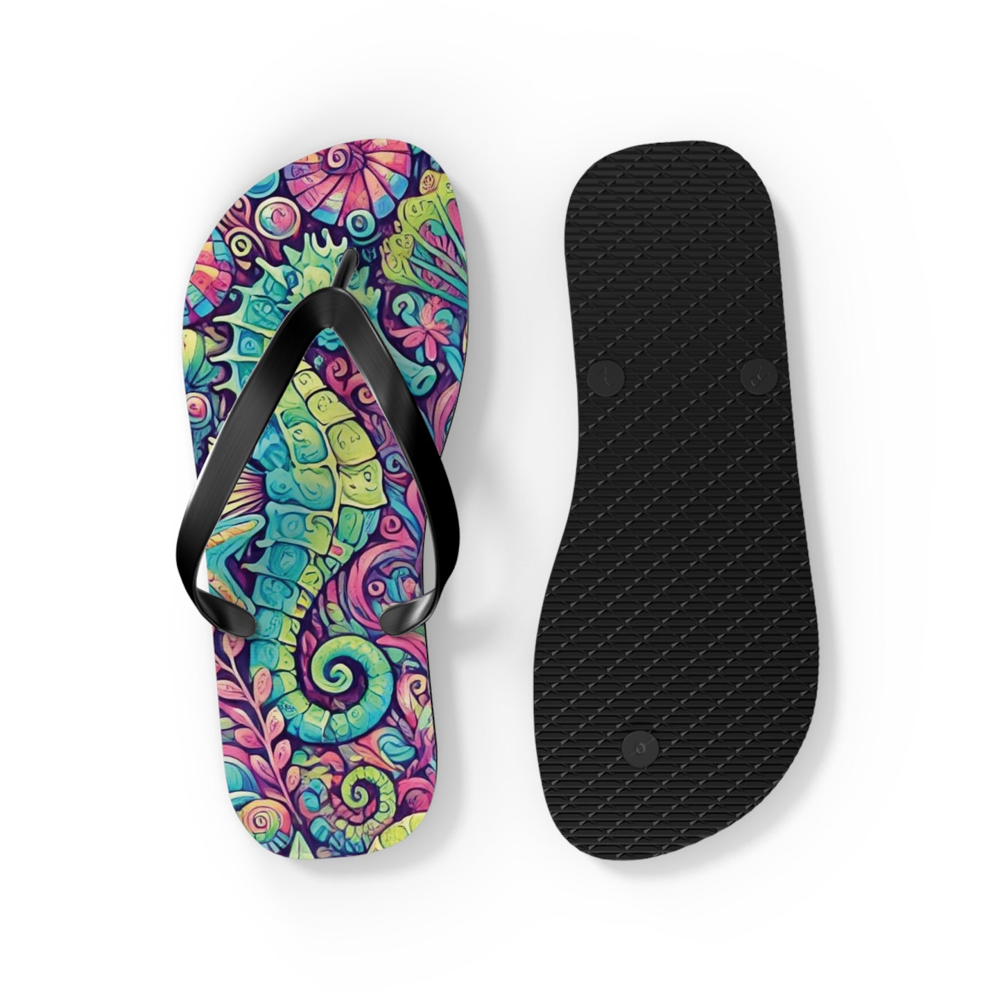 Flip Flops - Seahorses/Macro