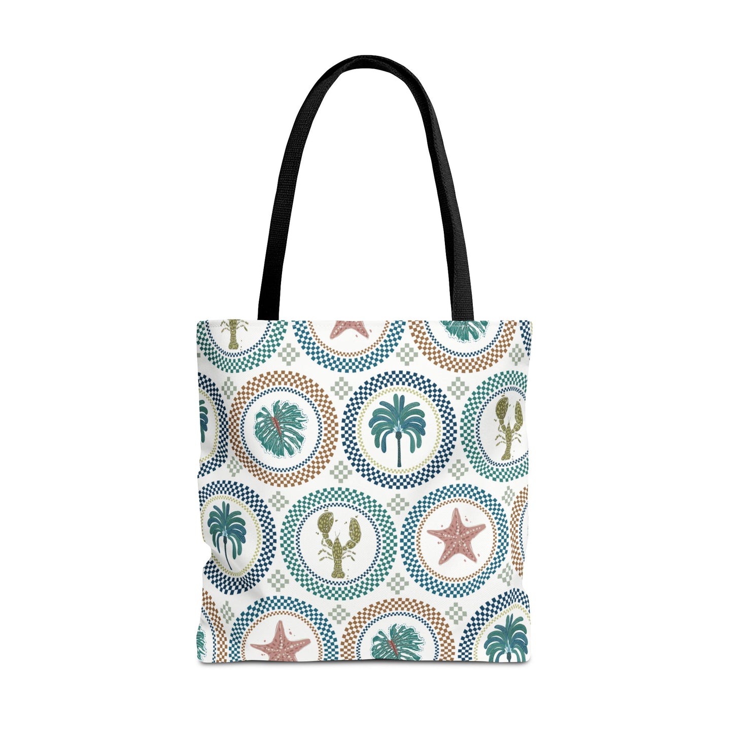 Mosaic Tropi Sealife Tote Bag - 3 Sizes