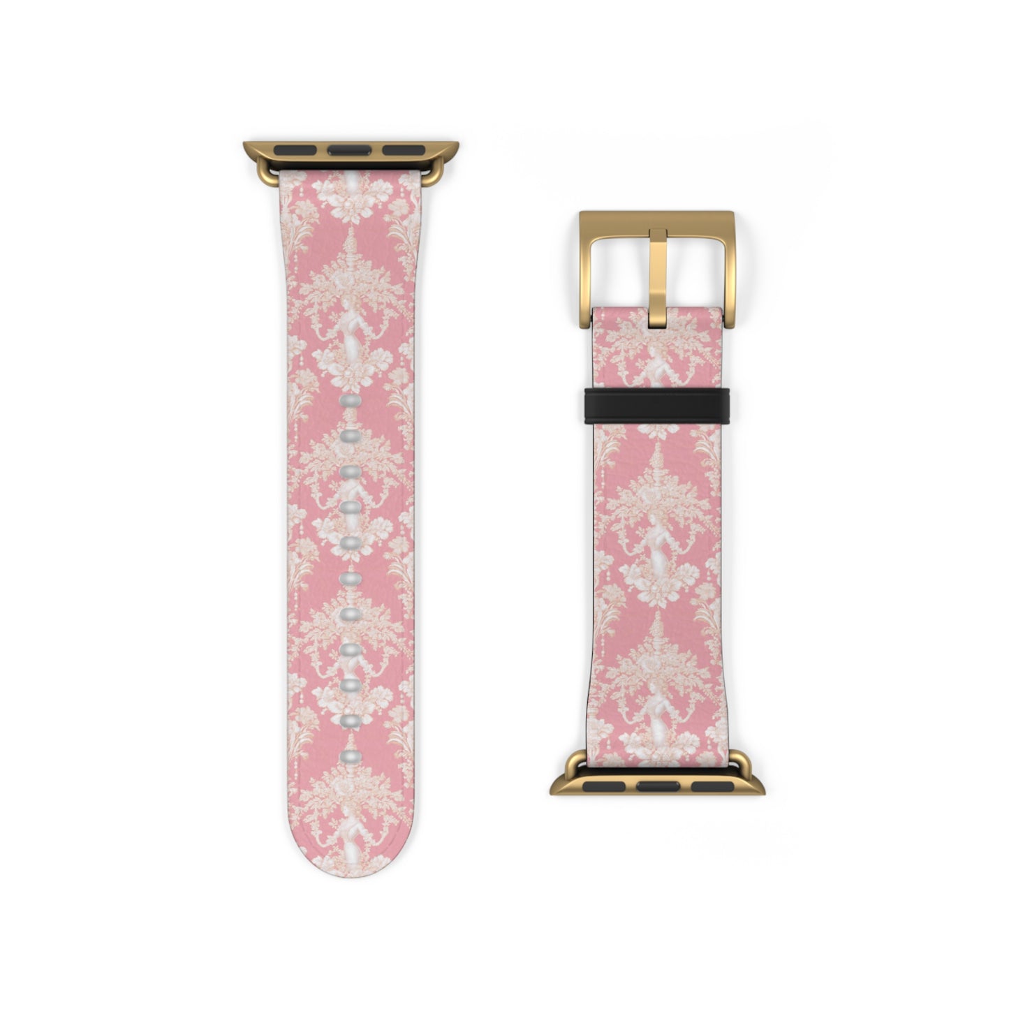 Apple Watch Band - Pearl Lady Toile, pink