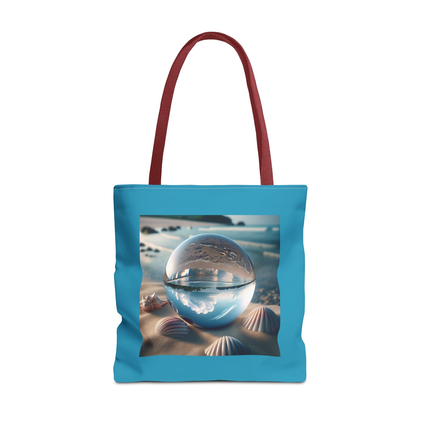 Crystal Ball With Shells Tote Bag - 3 Sizes