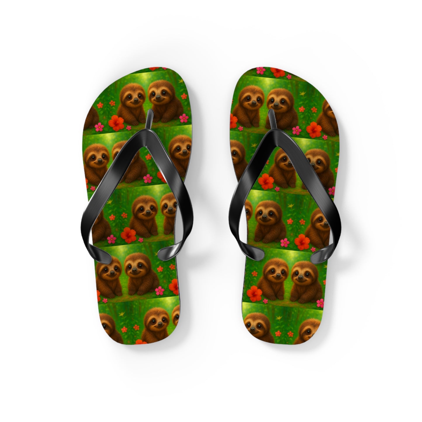 Flip Flops - Baby Sloths