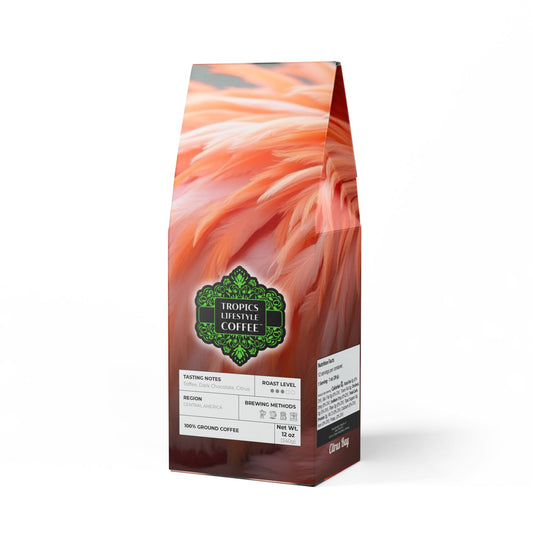 Citrus Bay Blend™ (Medium Roast) Specialty Grade Craft Coffee / Flamingo Feathers