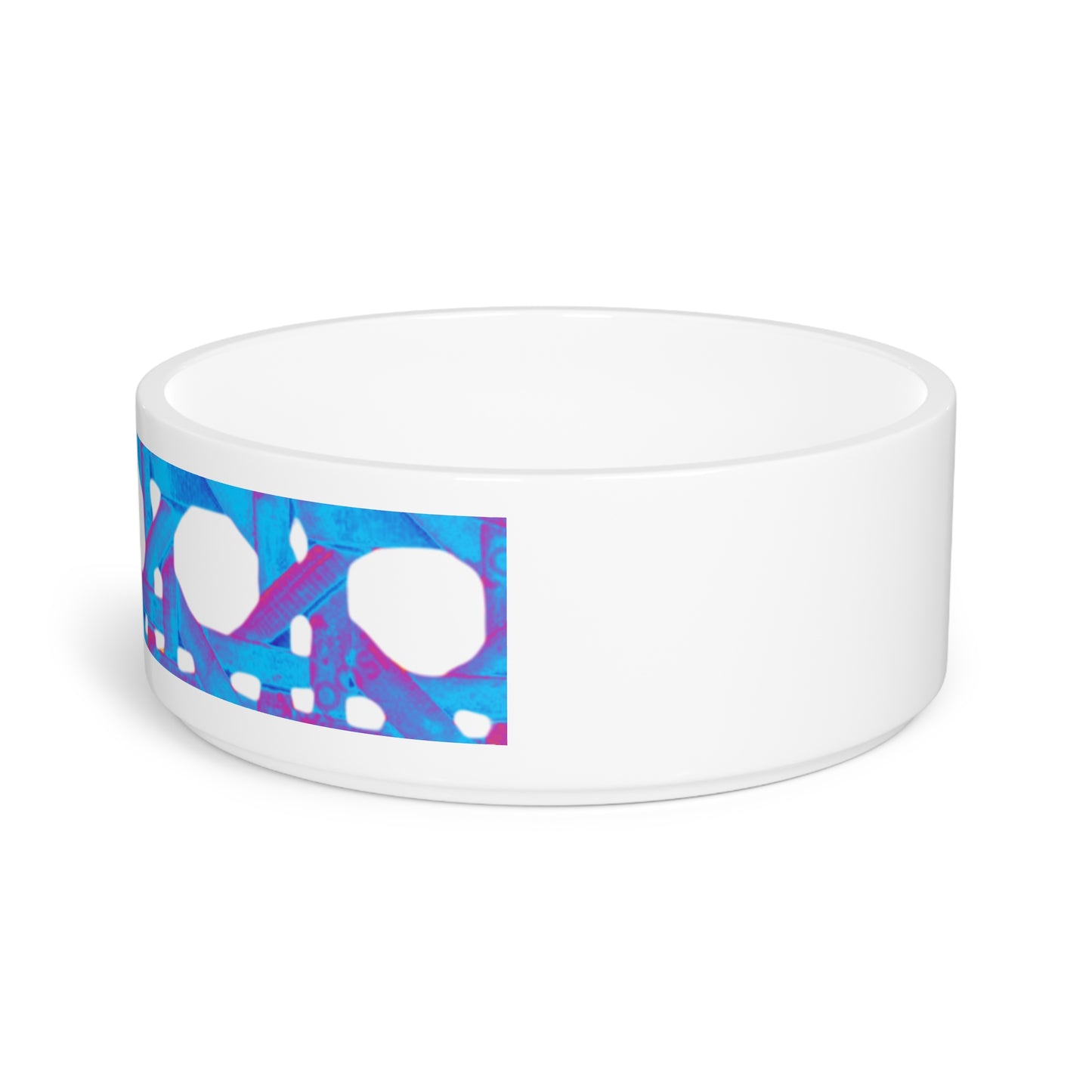 Pet Bowl / Turquoise Pop Beach Chair Wicker