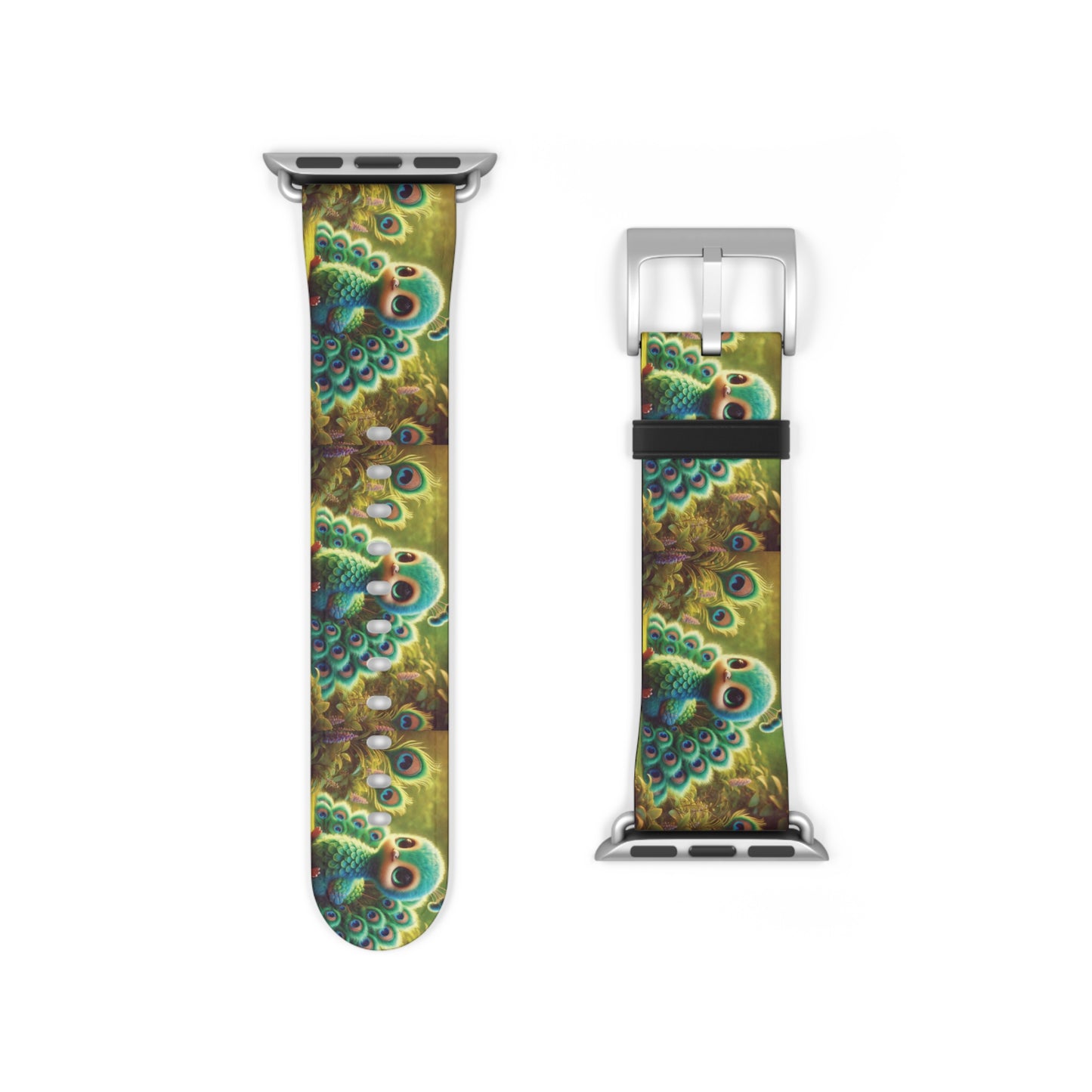 Apple Watch Band - Tropical Baby Peacock
