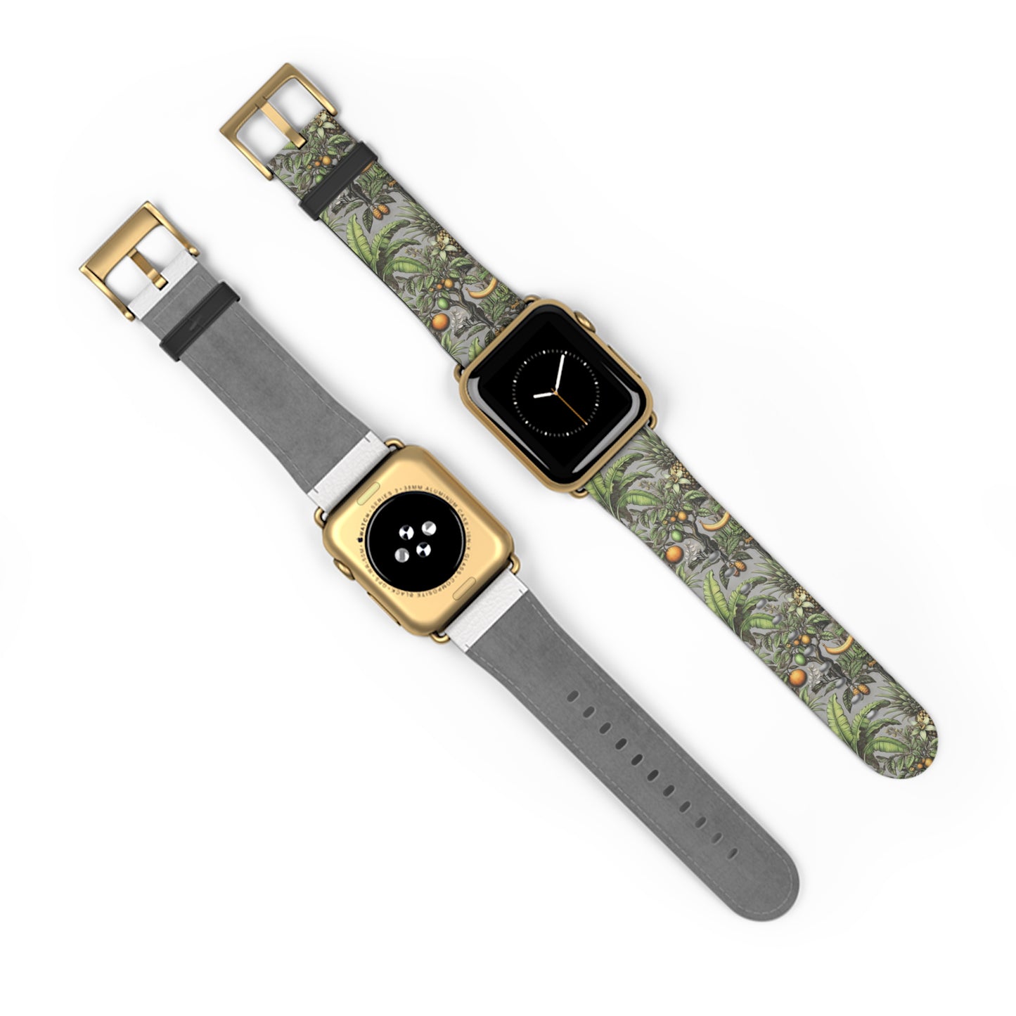Apple Watch Band - Tropical Fruit, Noir