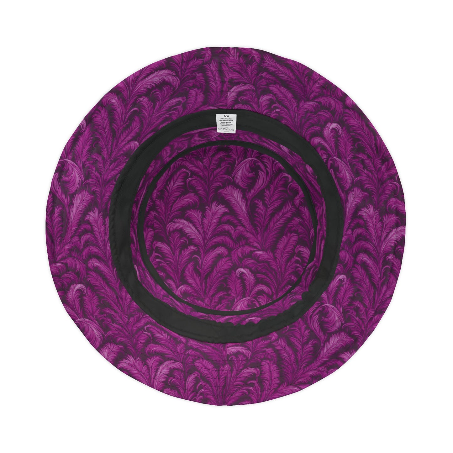 Tropical Polyester Bucket Hat, 2 Sizes - Rocco Pink