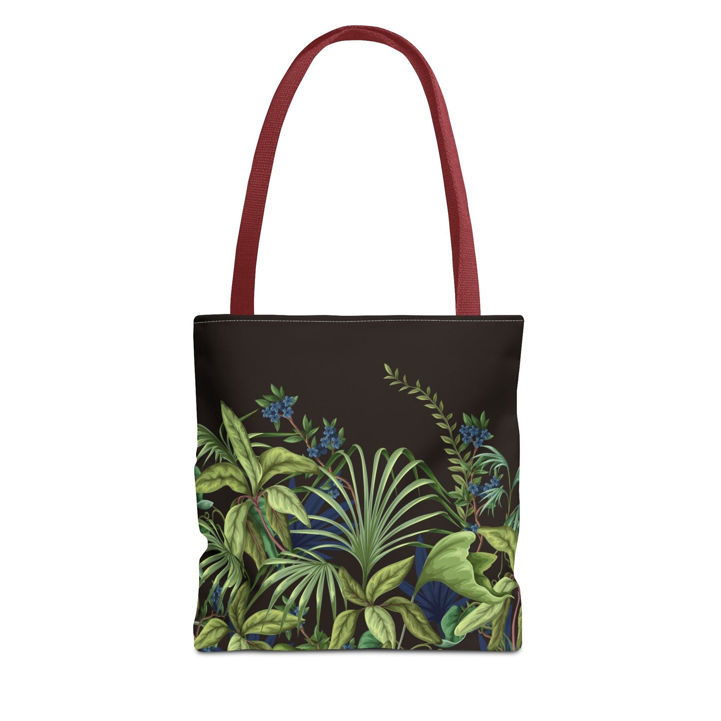 Tropical Midnight Jungle Tote Bag - 3 Sizes