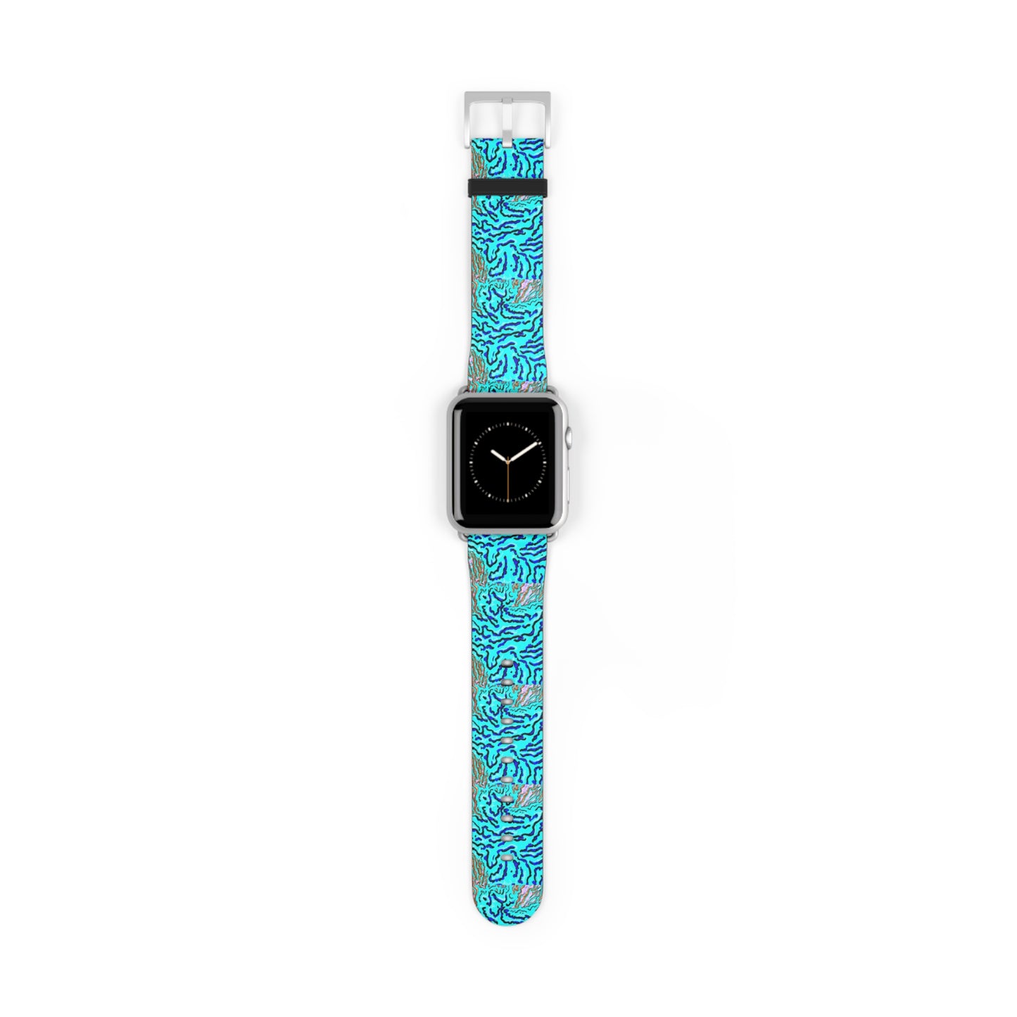 Apple Watch Band - Coastal Wild Coral, Turquoise