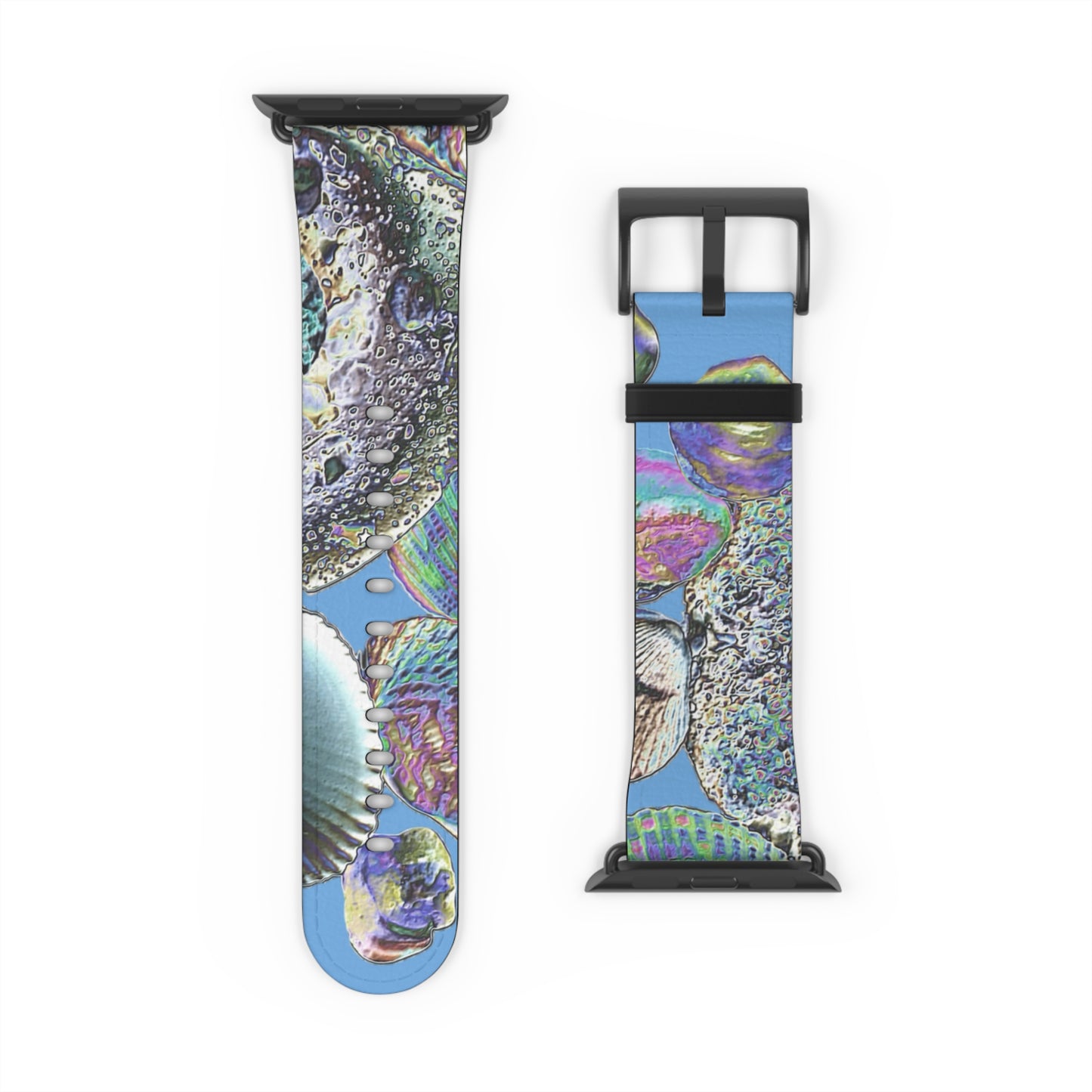 Apple Watch Band - Heatwave Seashell Collection, lt blue