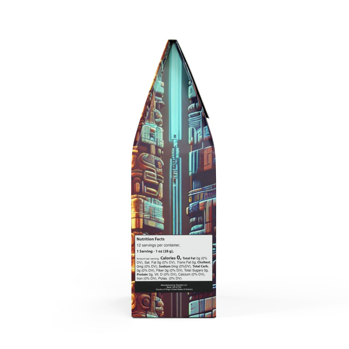 Black Coral Blend™ (Dark French Roast) Specialty Grade Craft Coffee / Techno Tiki Totems