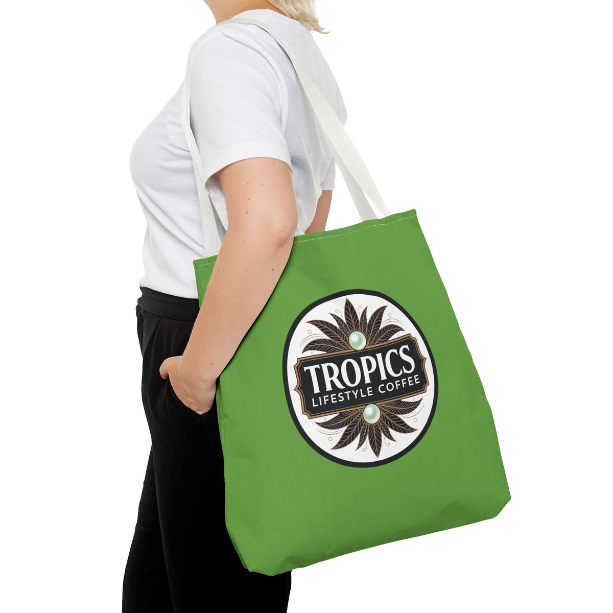 Green TLCoffee Tote Bag - 3 Sizes