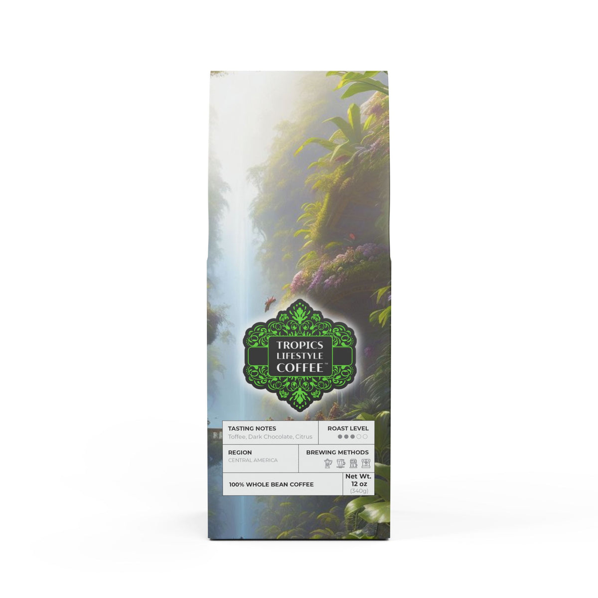 Citrus Bay Blend™ (Medium Roast) Specialty Grade Craft Coffee / Rainforest Abode