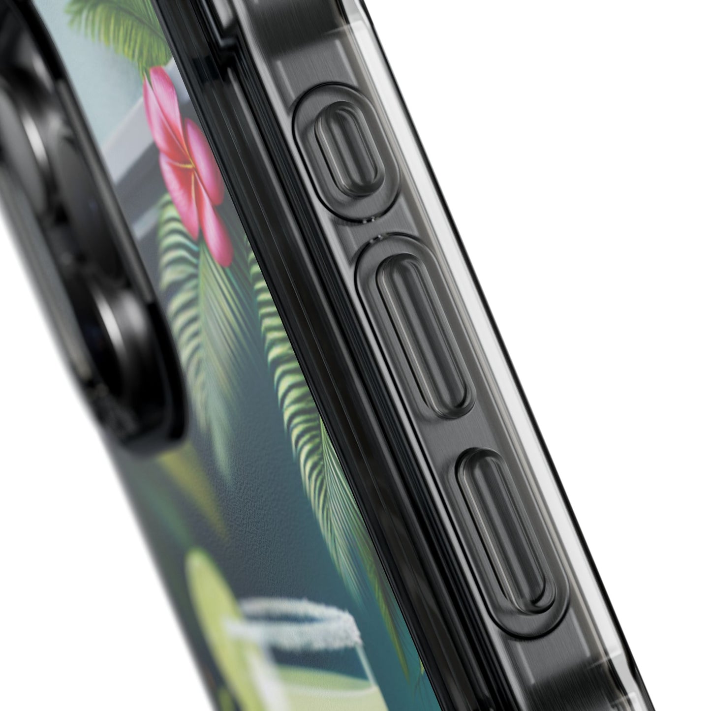 Tropical Margarita Magnetic Clear Phone Case, Many Models