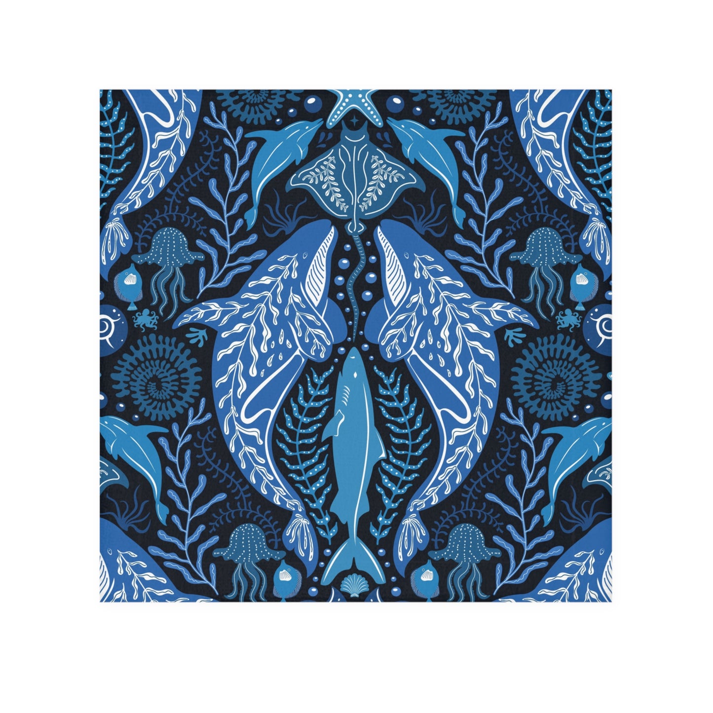 Face Towel - Mystic Ocean, Blue