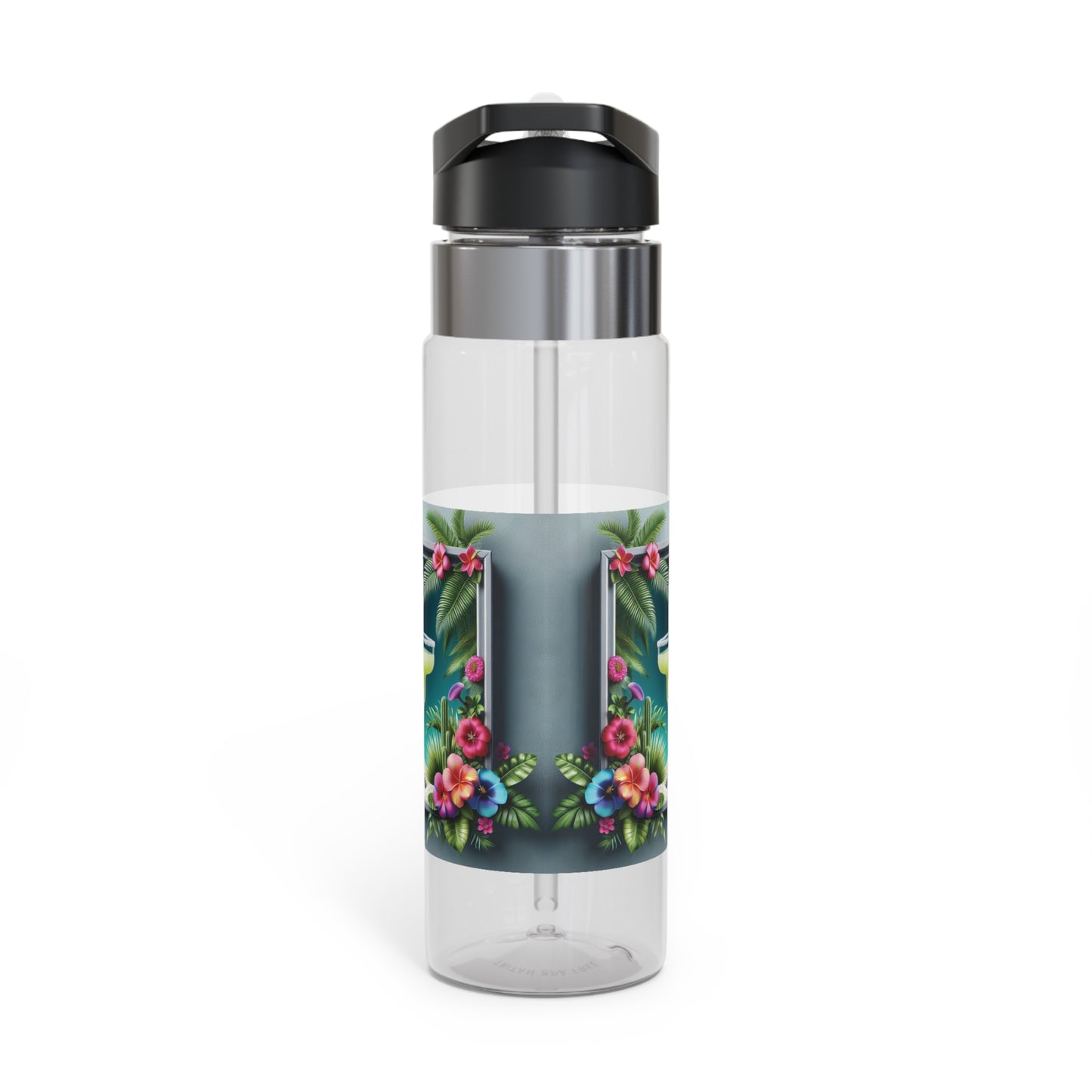 Tropical 20oz Tritan Sport Water Bottle -  Leakproof, Lightweight, BPA-Free / Tropical Margarits