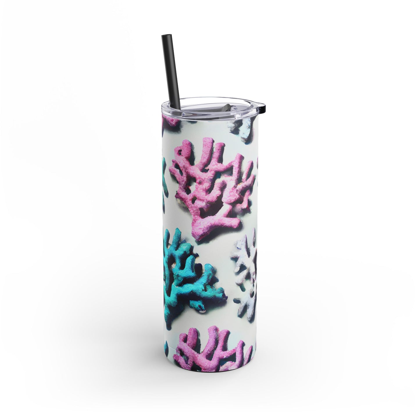 20oz Matte Tumbler, 7 Colors - Stylish Travel Cup - Corals Pastels