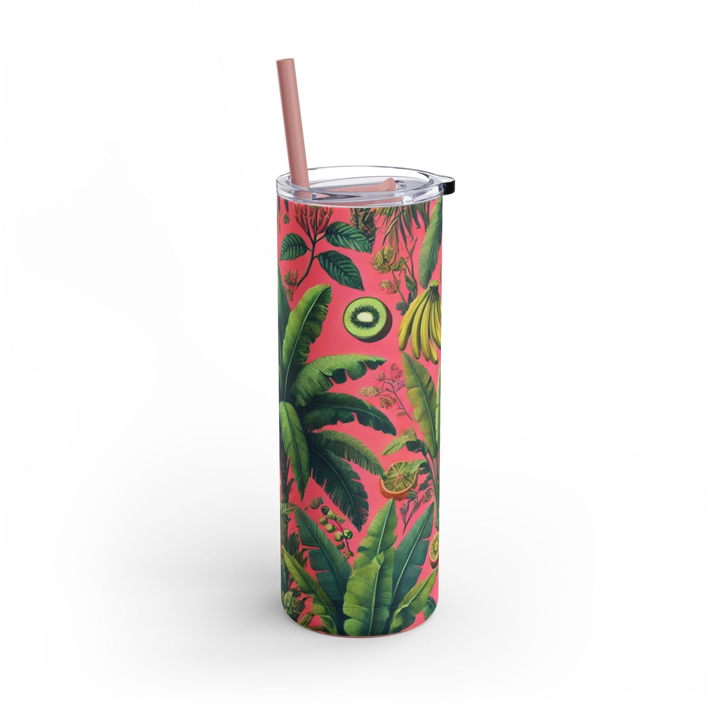 20oz Matte Tumbler, 7 Colors - Stylish Travel Cup - More Tropical Fruit, Coral