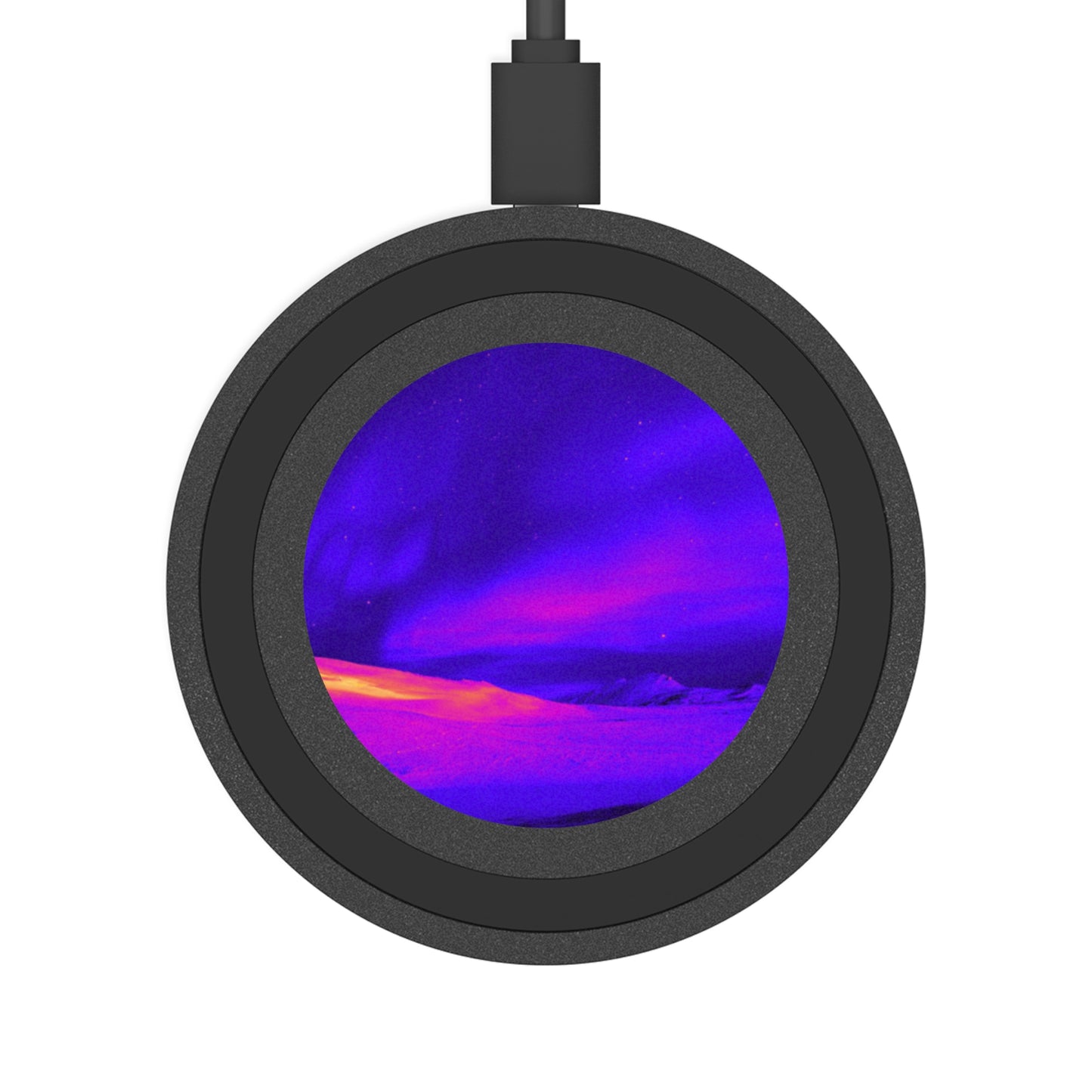 Quake Wireless Charging Pad - Cold Ocean Lights, Midnight