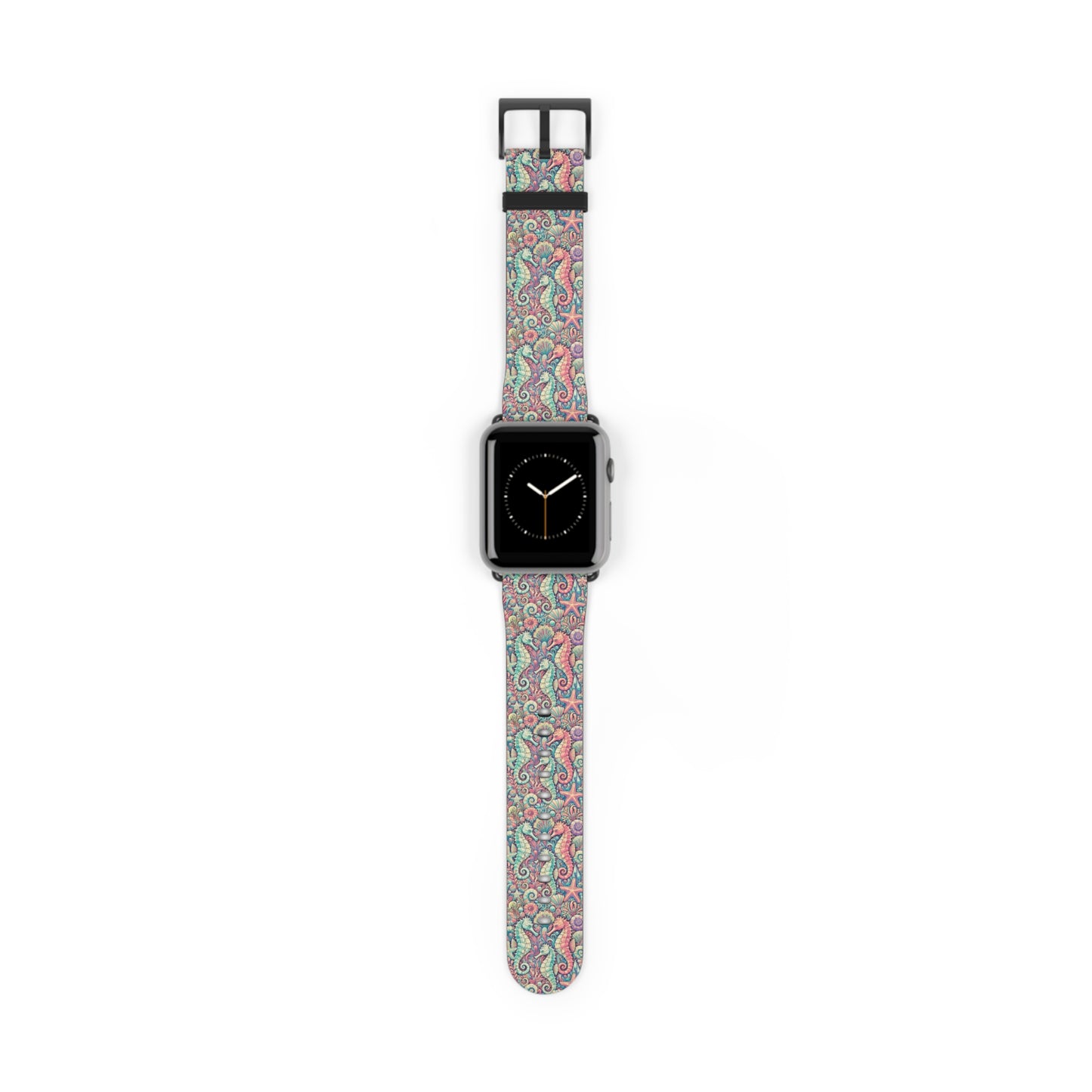 Apple Watch Band - Tropical Seahorse Trio, Retro