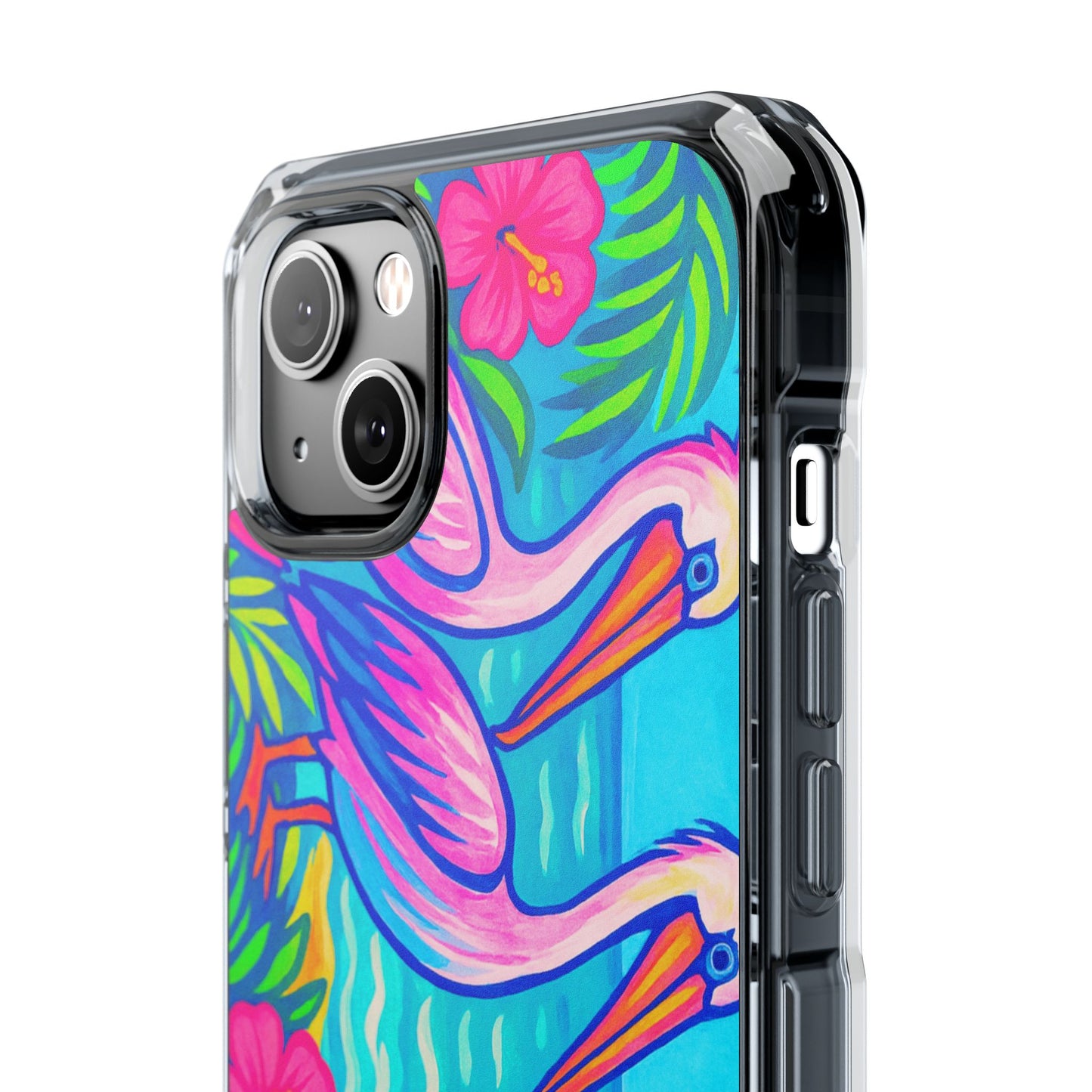 Beach Pelican Party Magnetic Clear Phone Case, Many Models