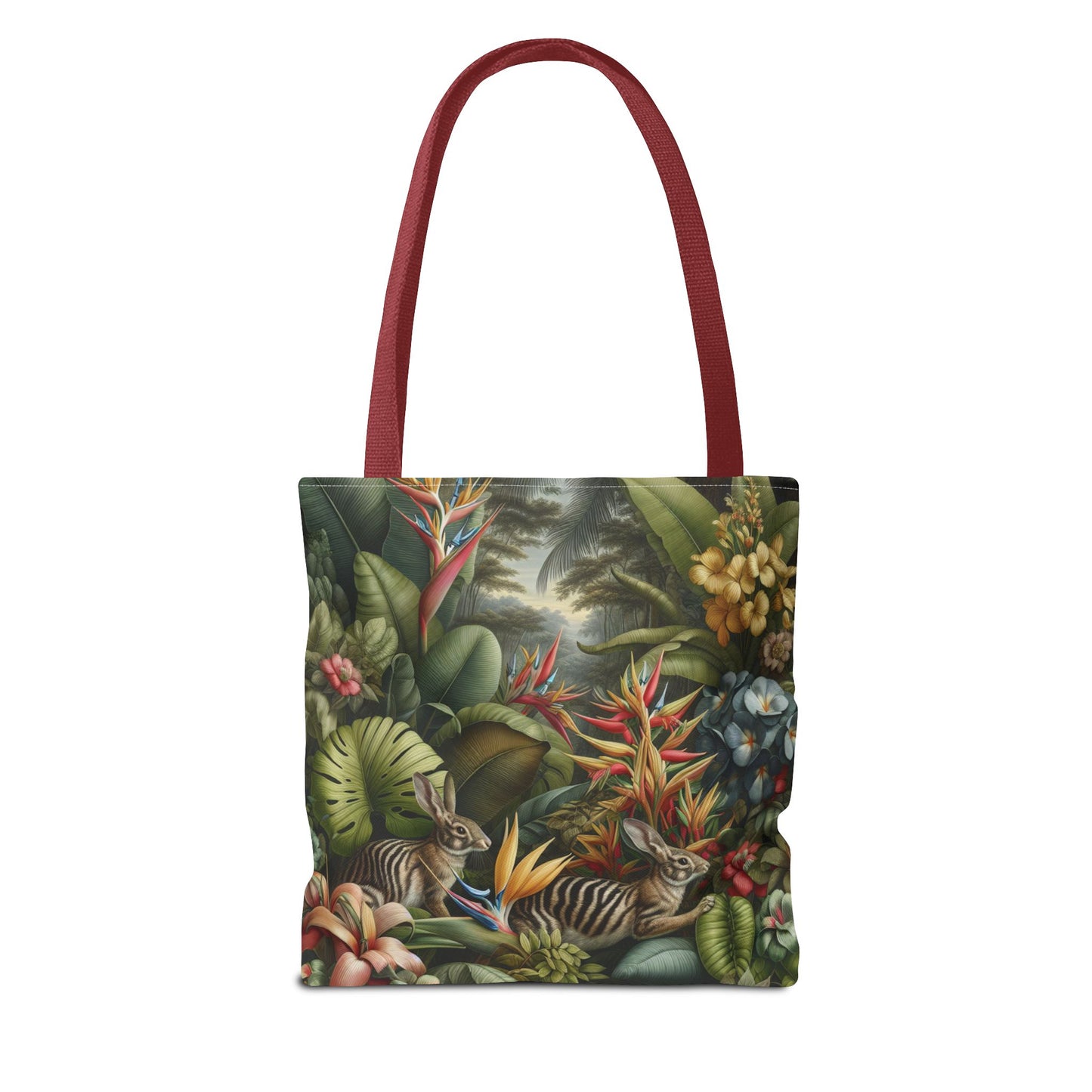 Rainforest Rabbit Outing Tote Bag - 3 Sizes