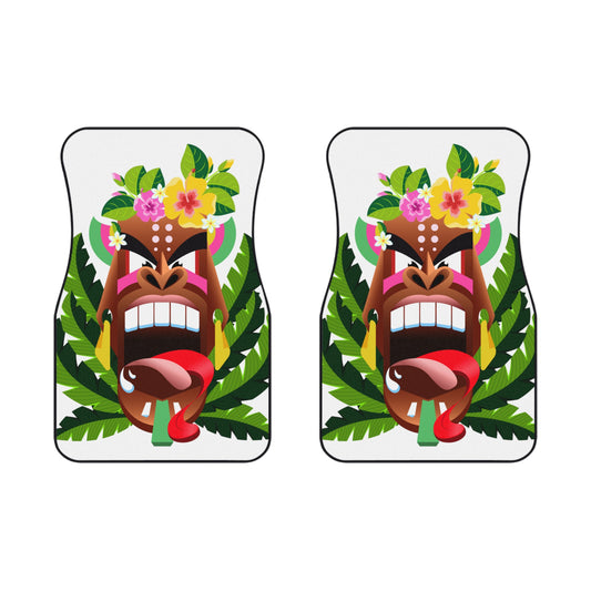 Tropical Tiki Boss MACRO Alelo Car Floor Mats - SET of 2