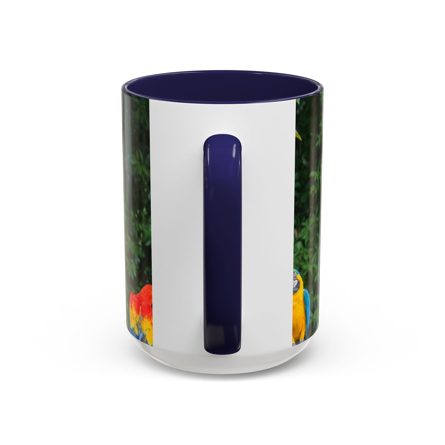 Parrot Accent Coffee Mug (11, 15oz), 8 Colors - Dramatic Disinterest