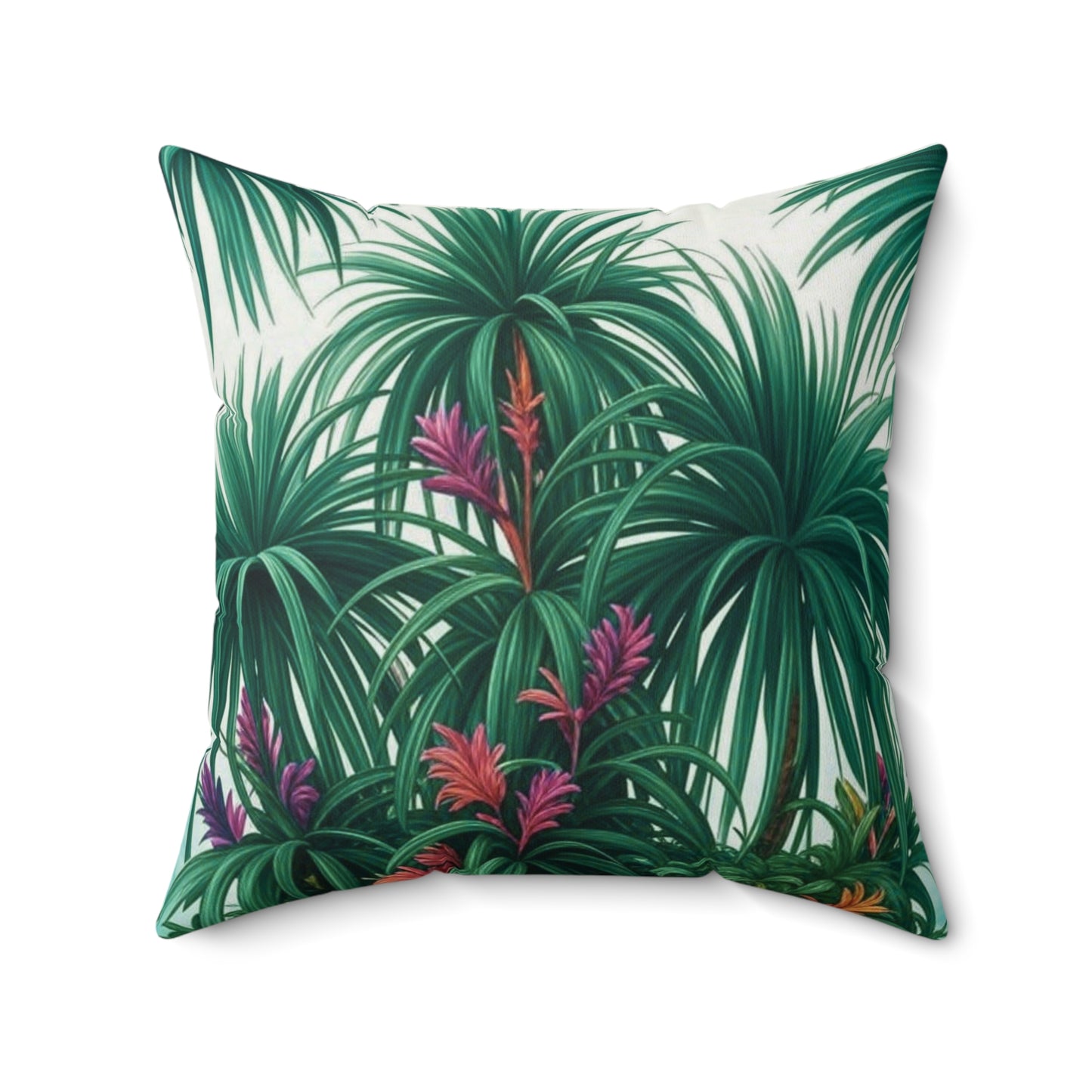 Decorative Pillow - Accent Cushion, 4 Sizes / Tiny Palm Island