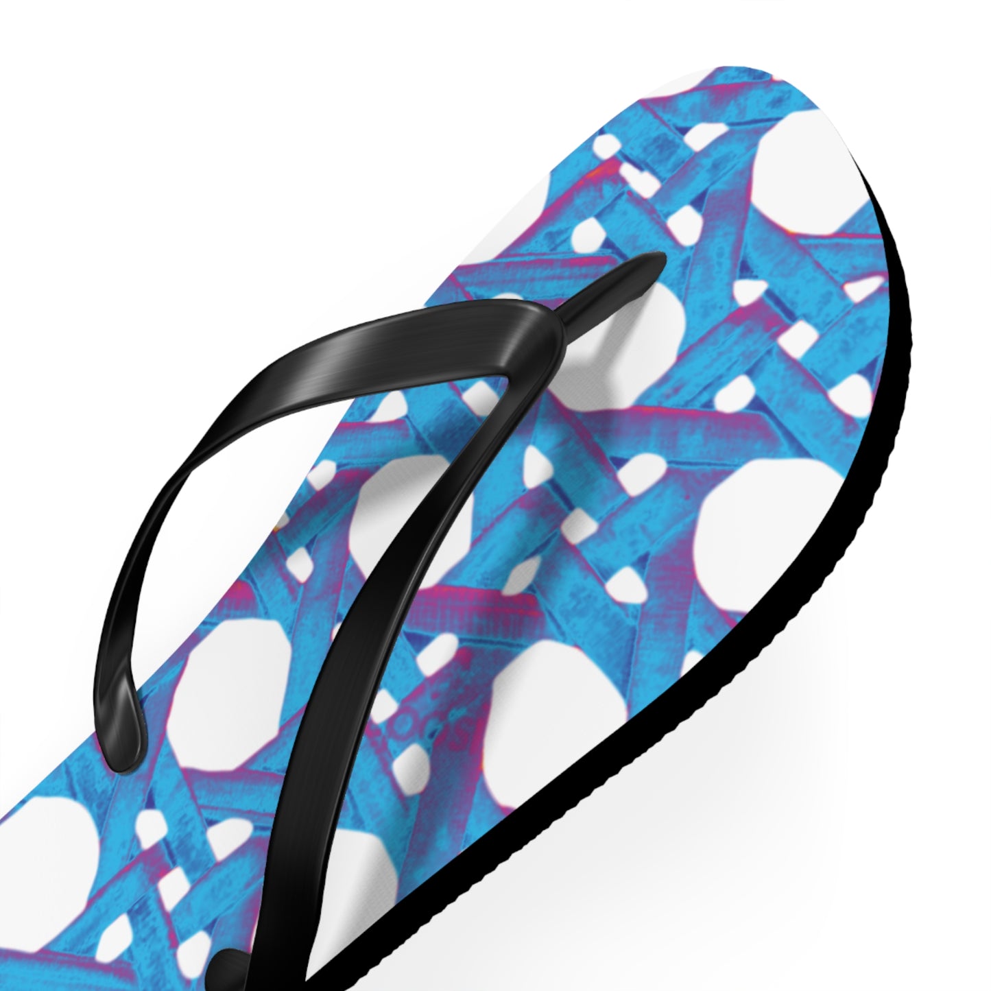 Flip Flops - Beach Chair Wicker, Amethyst