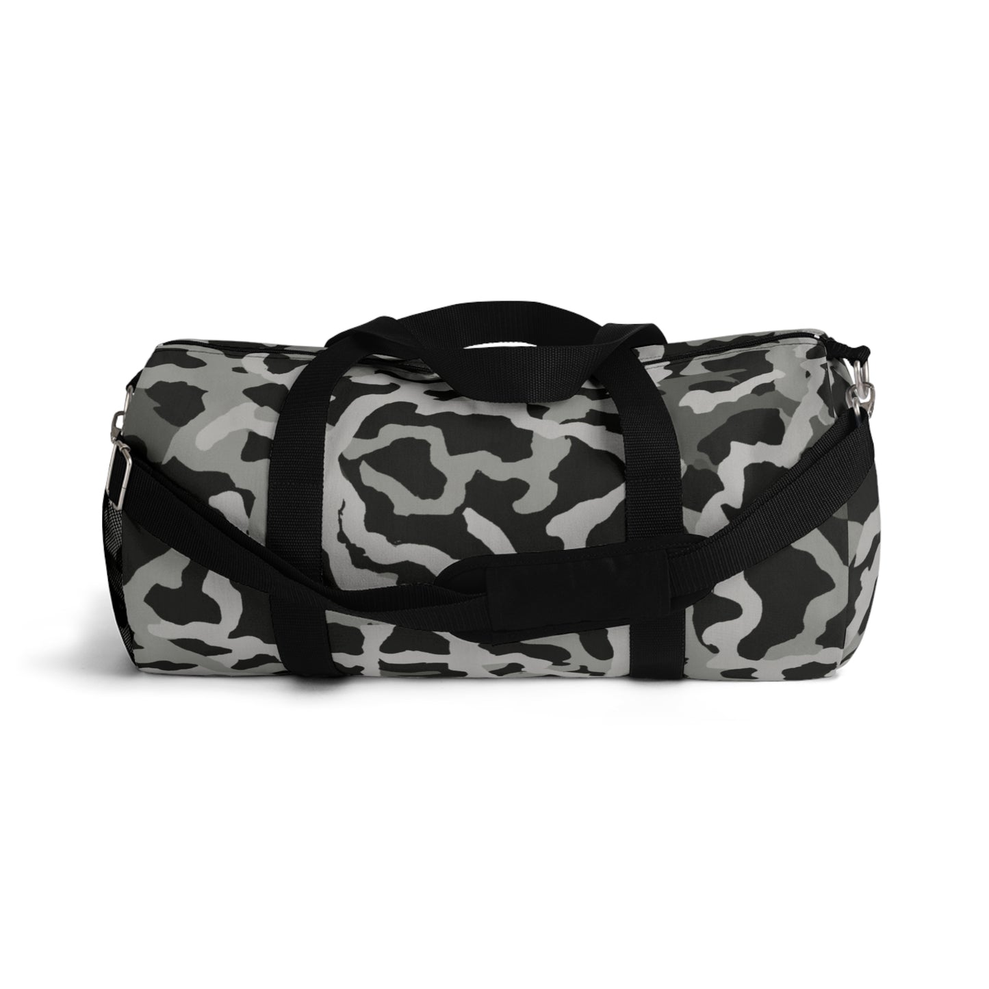 Tropical Duffel Bag - Perfect for Travel and Gym / Coral Threads, Noir