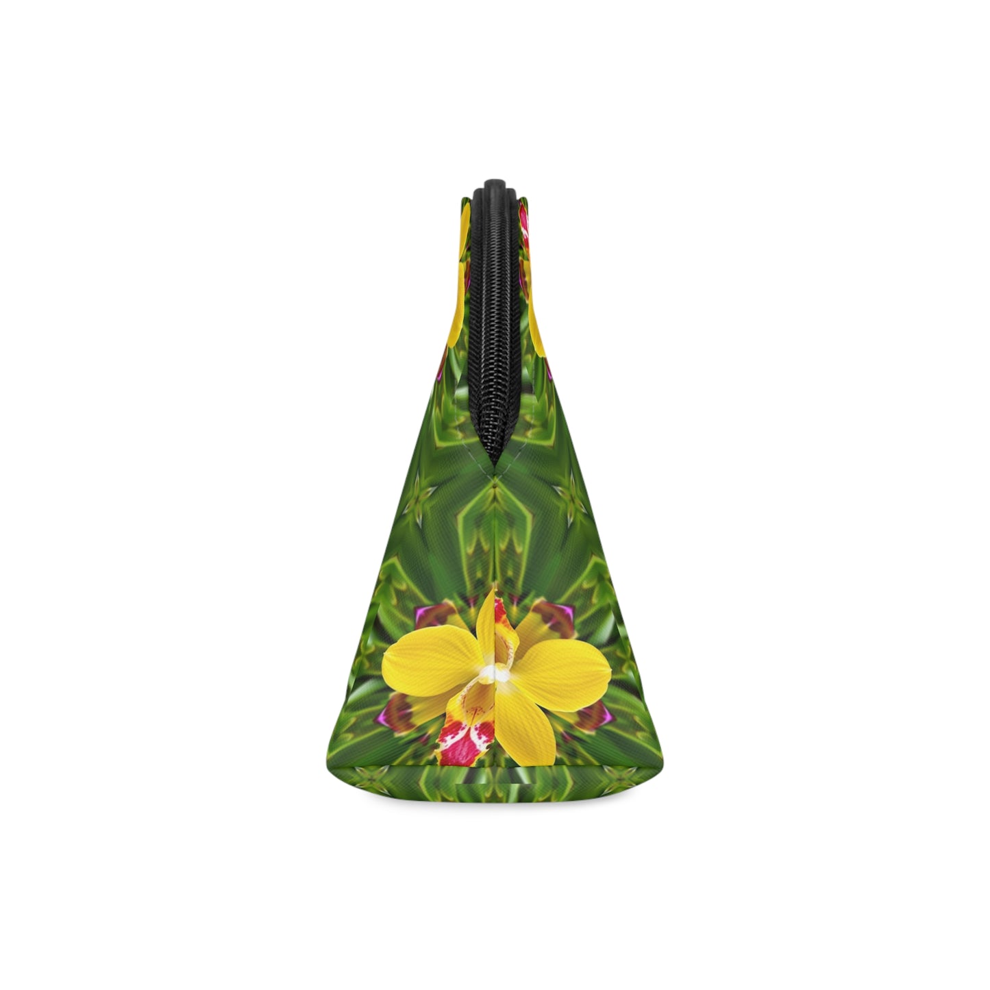 Makeup Bag - Yellow Orchid Kaleidoscope