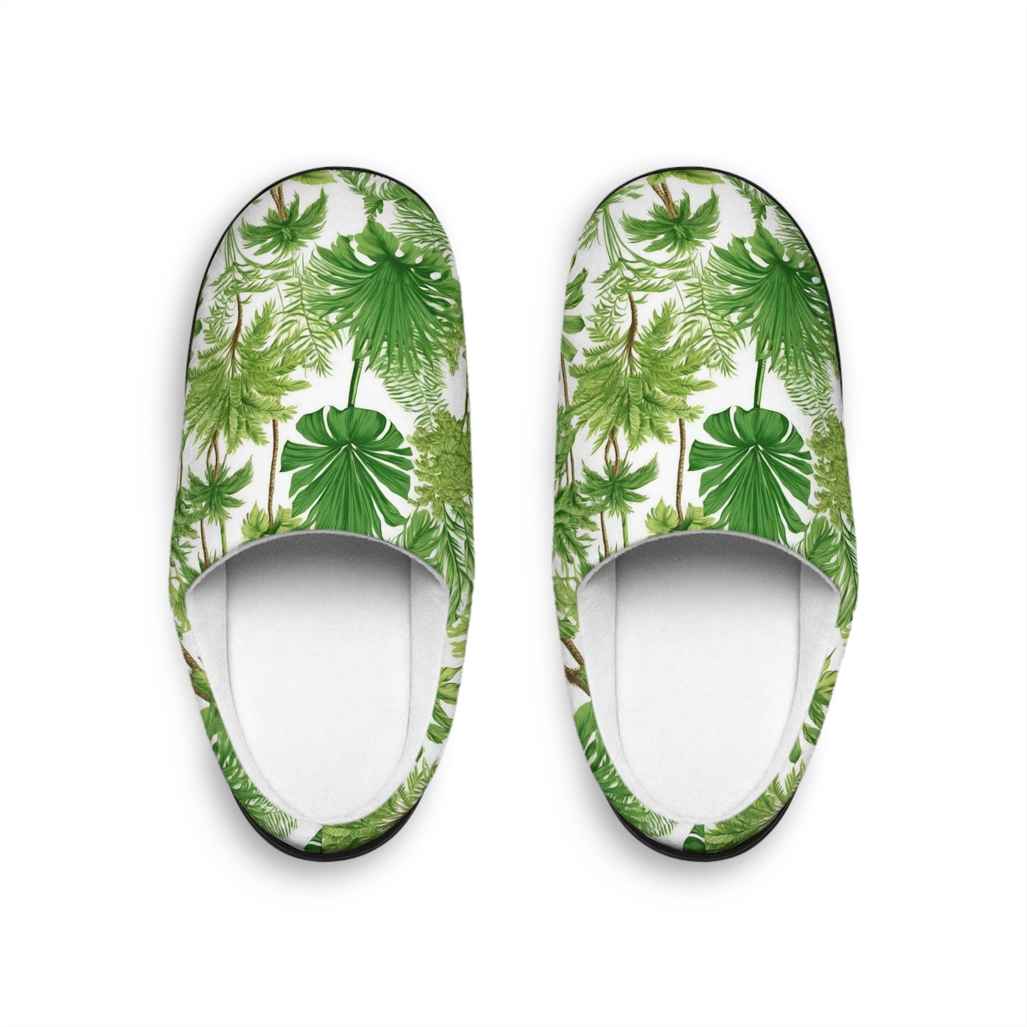 Women's Indoor Slippers - Violet's Favorite Palms