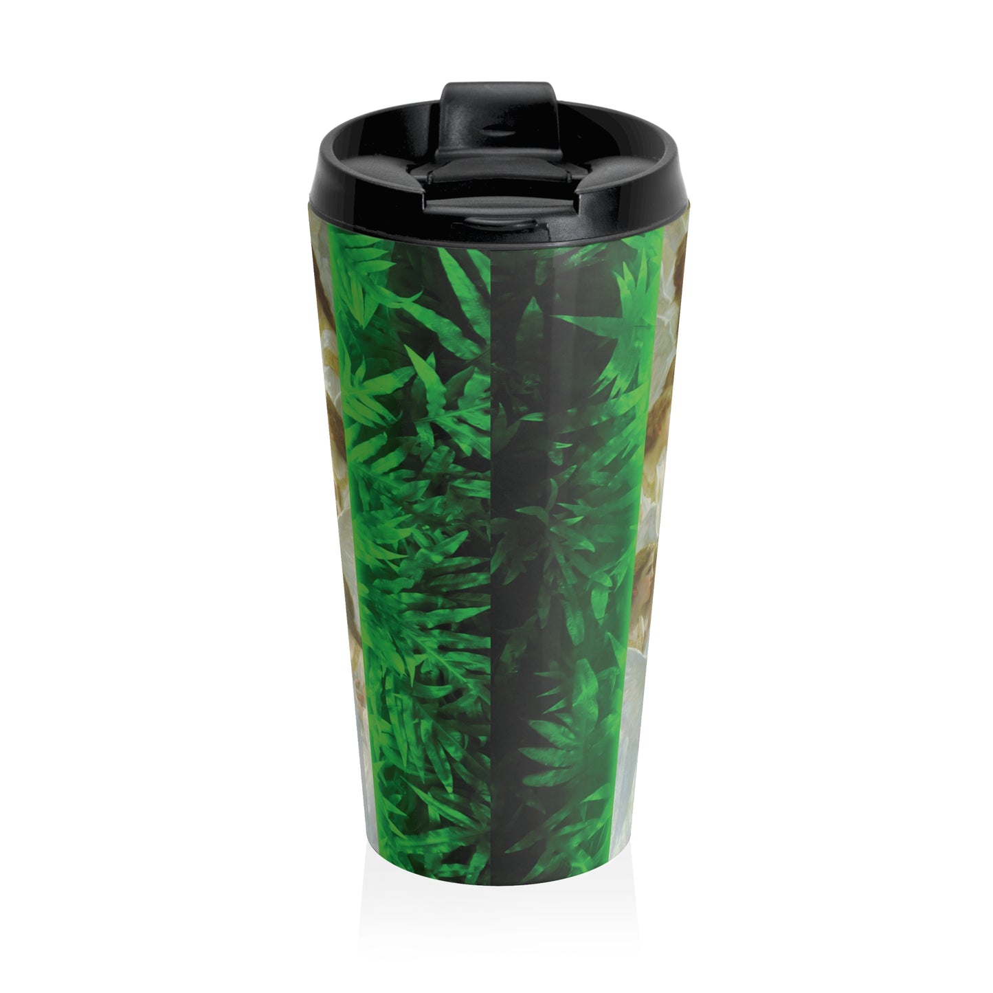 15 oz. Stainless Steel Travel Mug / Queen of the Angels, Religious