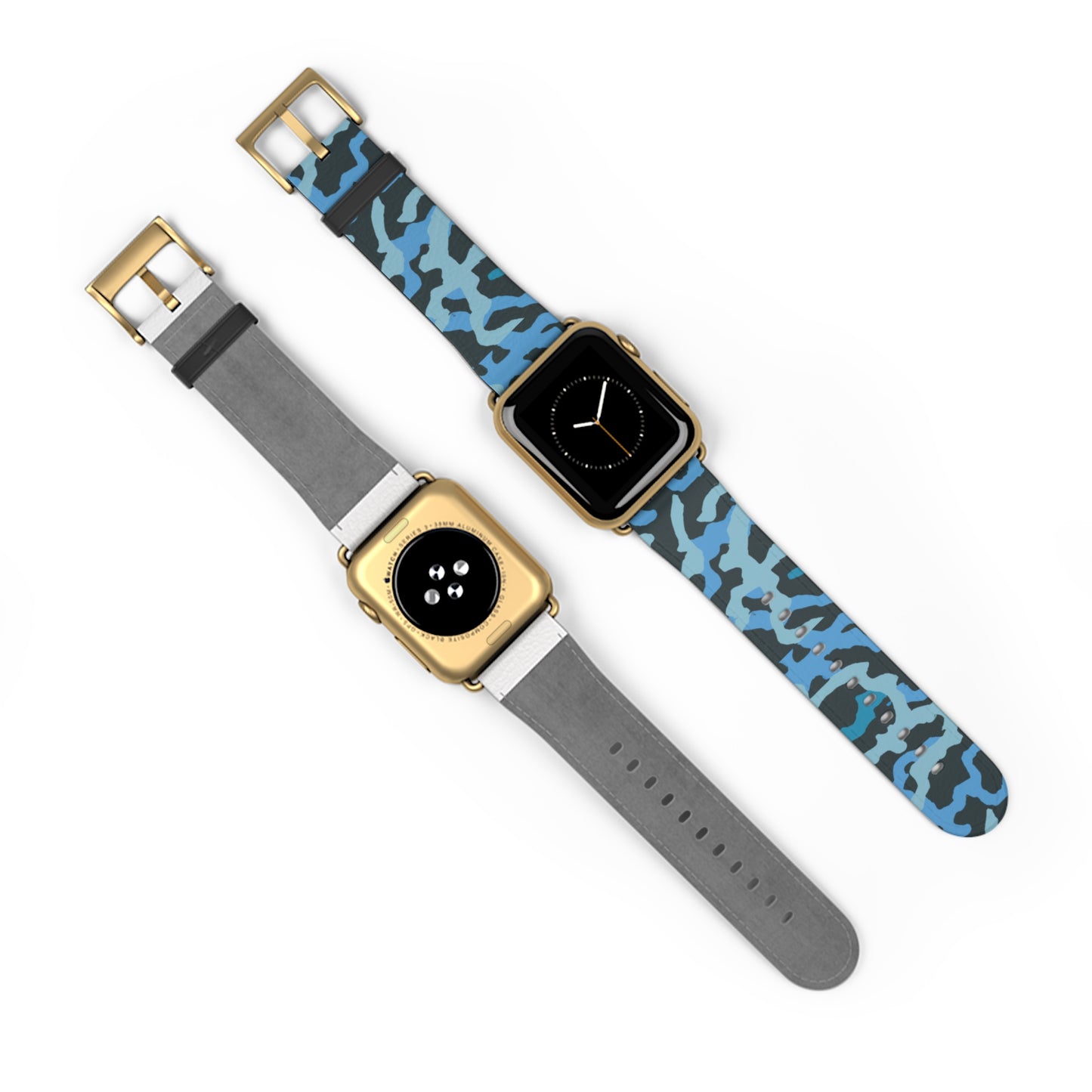 Apple Watch Band - Coral Threads, Blue